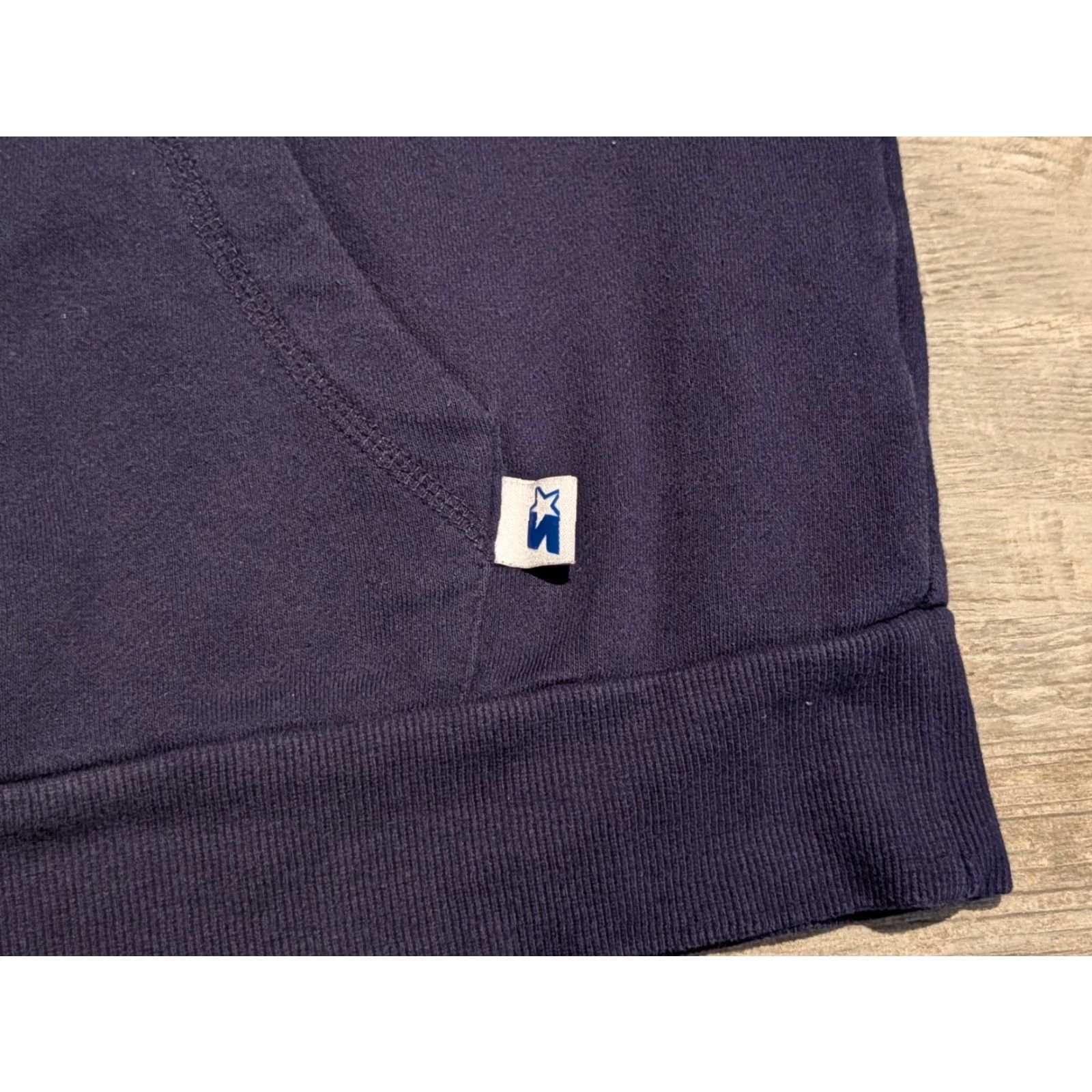 Starter Starter Atlanta Braves Crewneck Sweatshirt Men’s XL Colorblock Navy Red White Fleece Embroidered 90s Sports Pullover Size US XL / EU 56 / 4 - 2 Thumbnail