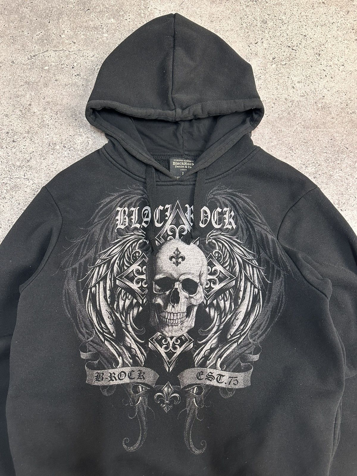 Other Vintage Hoodie Black Rock Affliction Band Tee Mettalica Opiu Size US L / EU 52-54 / 3 - 3 Thumbnail
