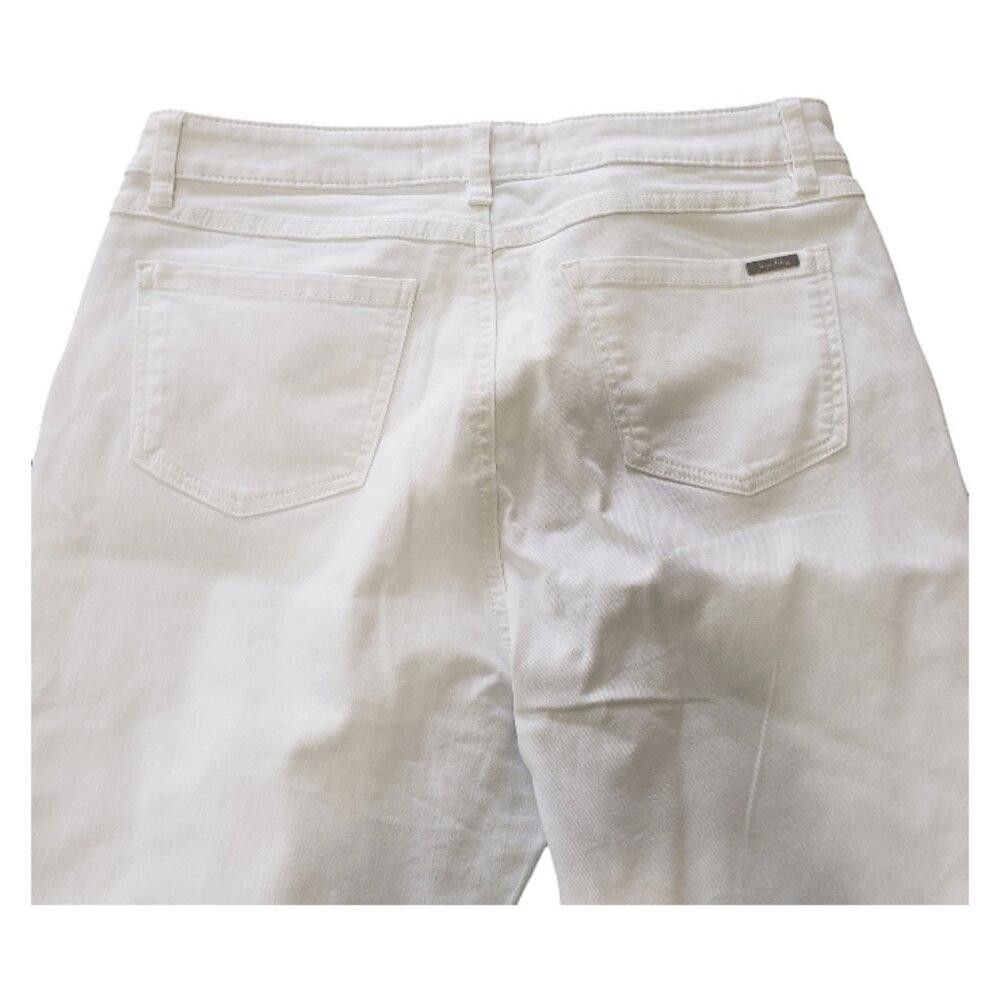 Designer CT1491 Joseph Ribkoff Cut Out Capri's 12 Size 34" / US 12 / IT 48 - 4 Thumbnail