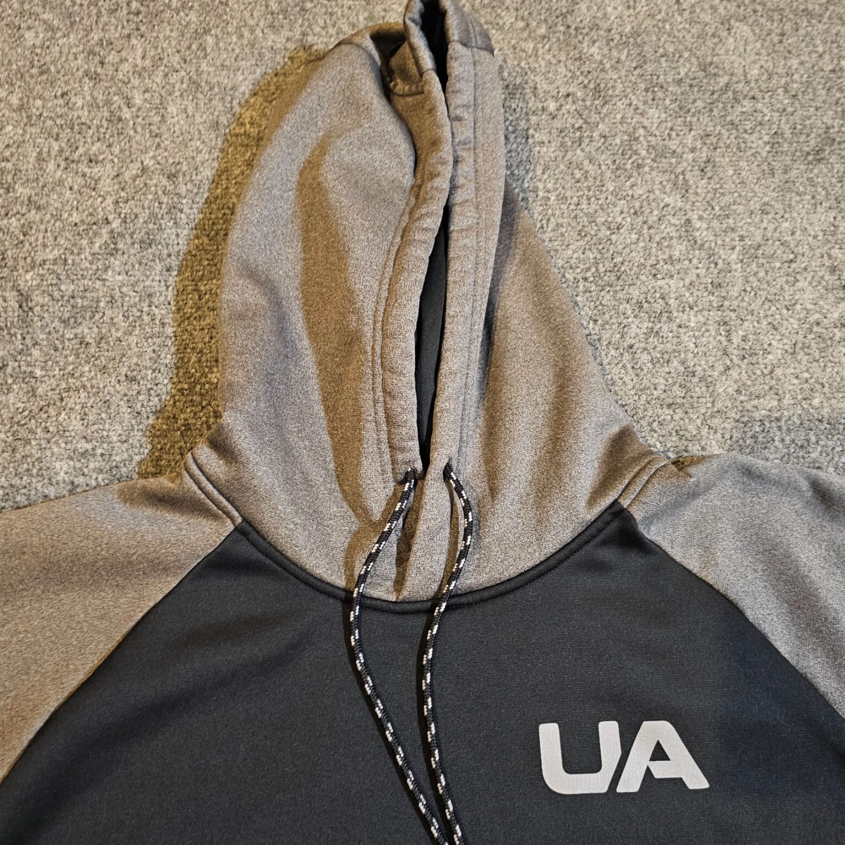 Under Armour Under Armour Sweatshirt Mens 2XL Black Gray Hooding Stretch Casual Athletic Shirt Size US XXL / EU 58 / 5 - 2 Thumbnail