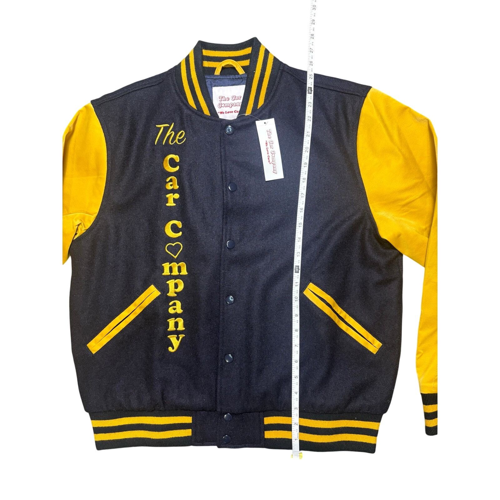 Other NWT Men's The Car Company Wool Varsity Coat S Black/Yellow Size US S / EU 44-46 / 1 - 5 Thumbnail