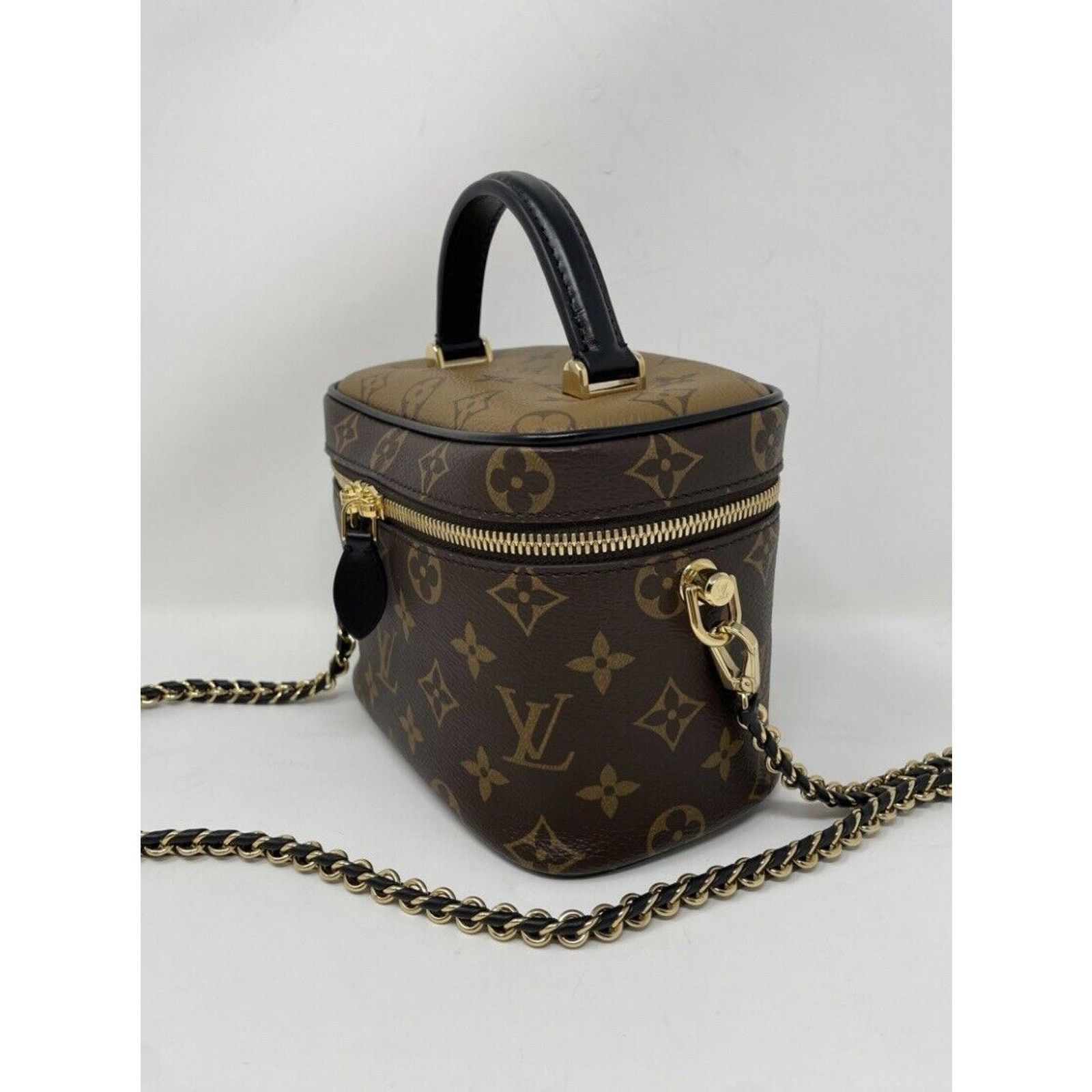 Louis Vuitton Louis Vuitton Vanity PM Brown Canvas Coated Reverse Monogram Size ONE SIZE - 6 Thumbnail