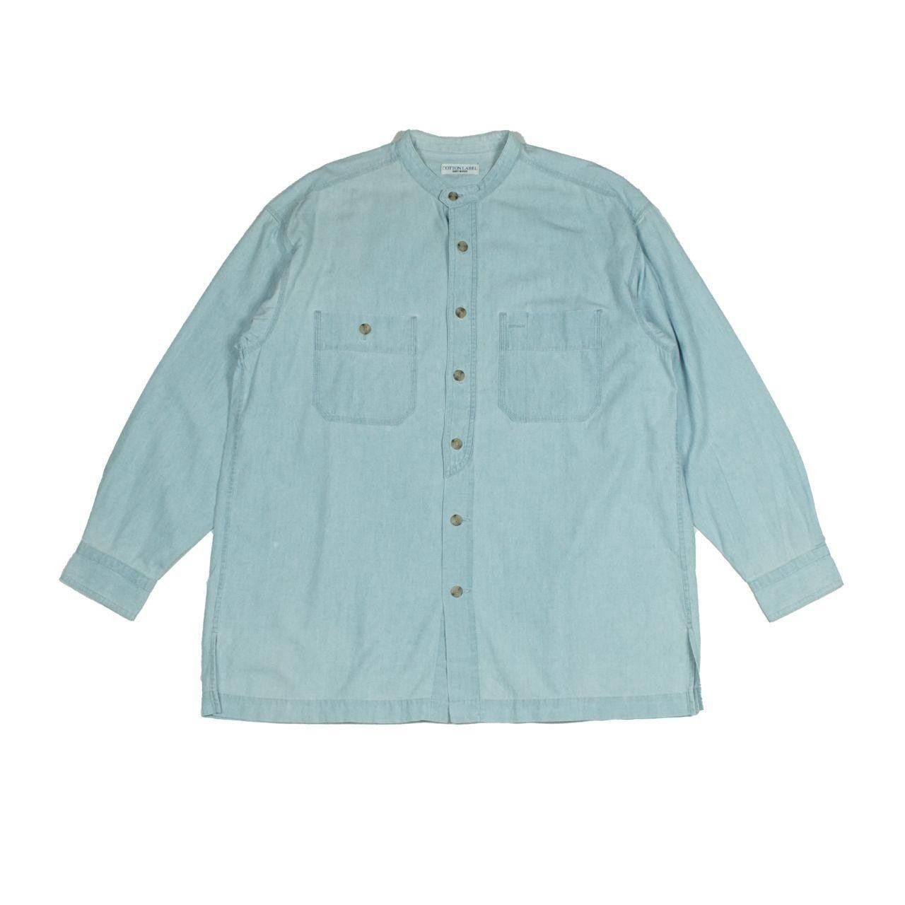 Issey Miyake *NoTariff Issey Miyake Cotton Label Shirt Size US L / EU 52-54 / 3 - 1 Thumbnail