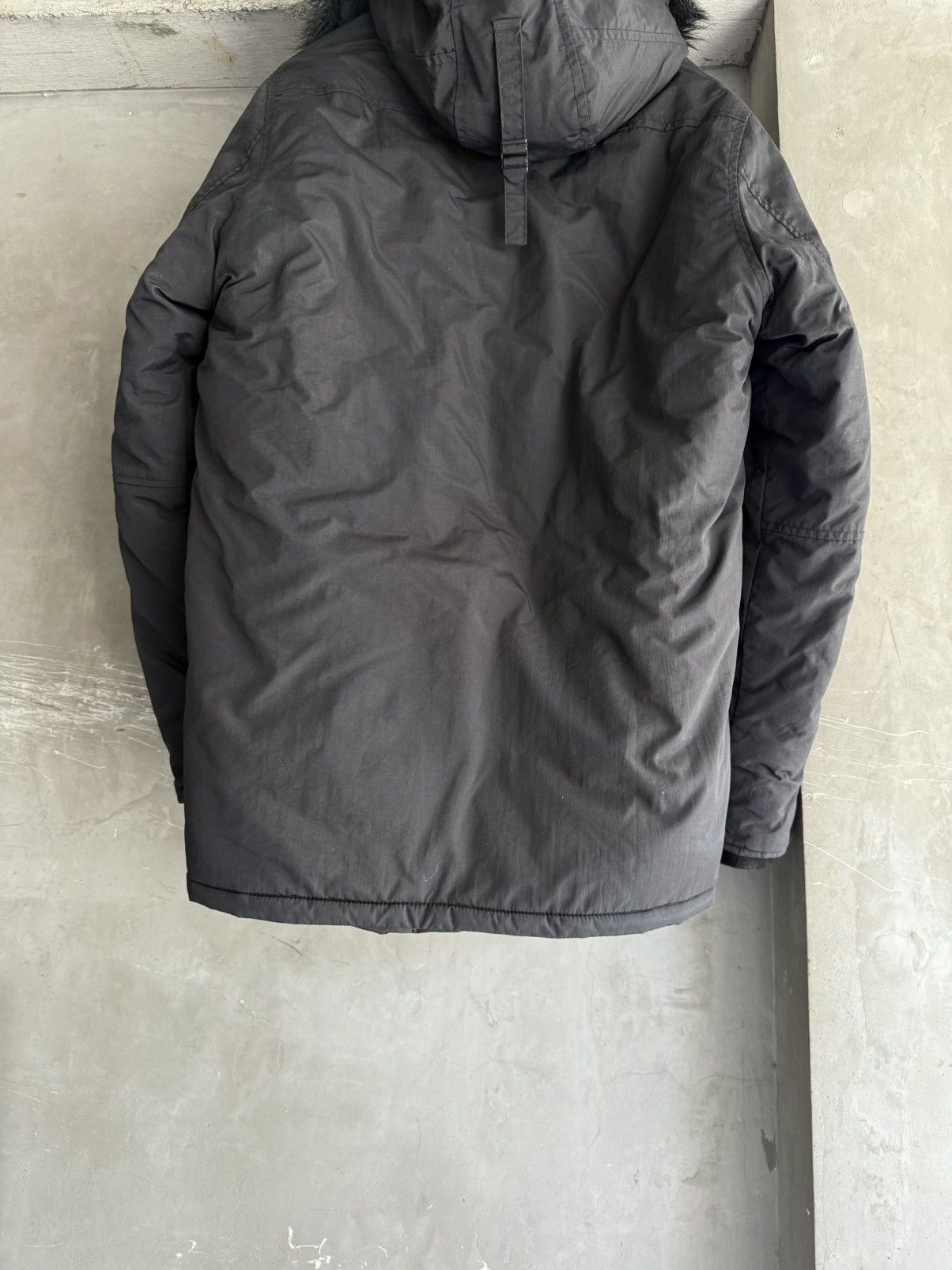 Bape A BATHING APE BLack Fur Hooded Down Jacket Size US M / EU 48-50 / 2 - 8 Thumbnail