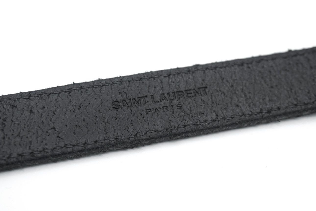 Saint Laurent Paris SAINT LAURENT By HEDI SLIMANE S/S 2014 Western Black Belt 85 Size 32 - 11 Thumbnail