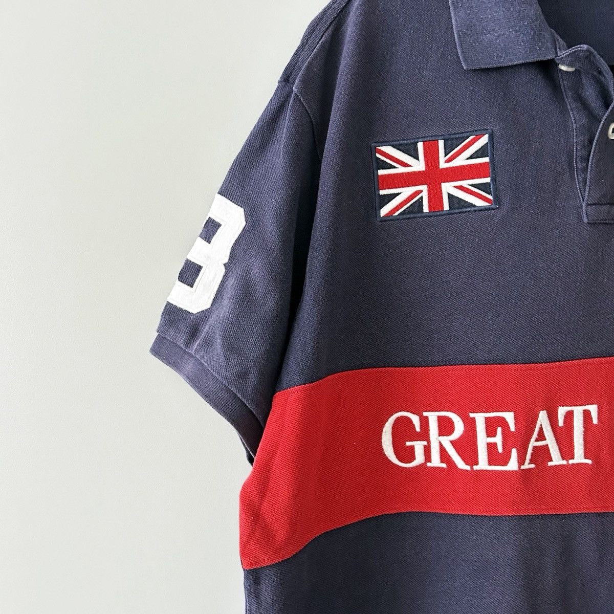 Polo Ralph Lauren Polo Ralph Lauren Spellout chief keef drill y2k Size US XL / EU 56 / 4 - 4 Thumbnail