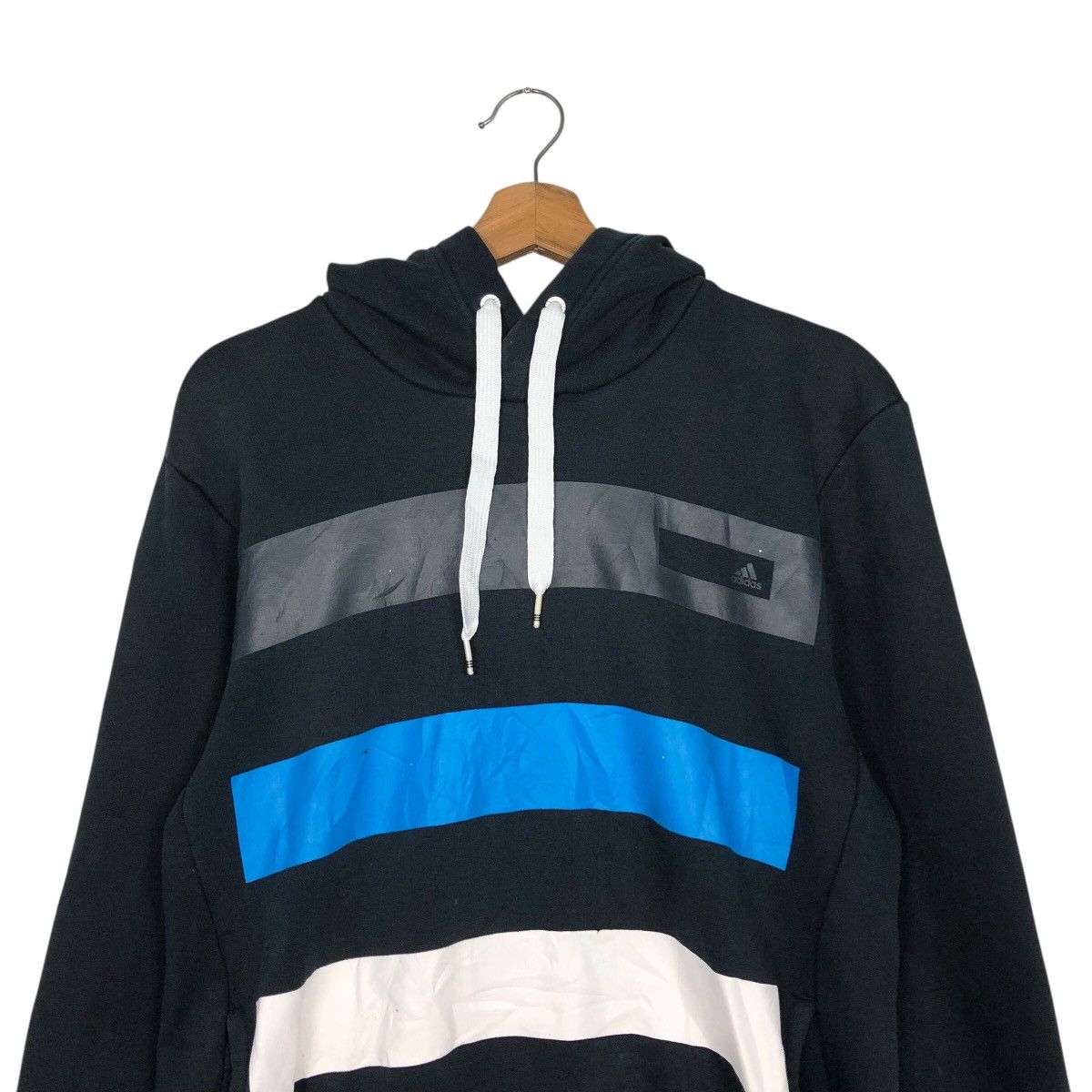 Japanese Brand 📌Vintage Sweater Zipper Jacket Adidas Striped Design Size US M / EU 48-50 / 2 - 14 Thumbnail
