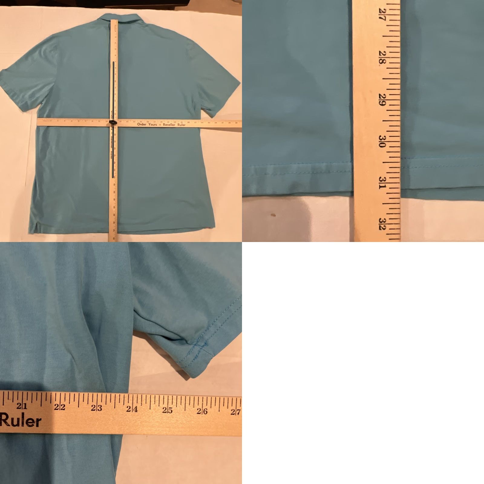 johnnie-O Johnnie-O Polo Shirt 2XL Light Blue Hangin’ Out Surfer Golfer Pocket Short Sleeve Size US XXL / EU 58 / 5 - 8 Thumbnail