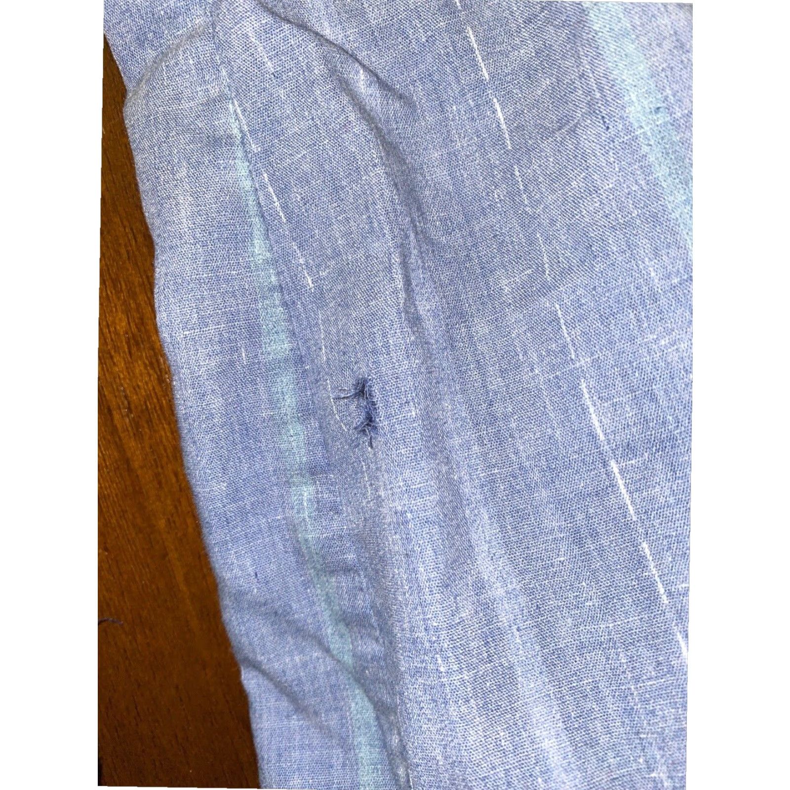 Vintage VINTAGE Miller Westernwear Blue Button-Up Long Sleeve Shirt Adult Medium Mens Size US M / EU 48-50 / 2 - 7 Thumbnail