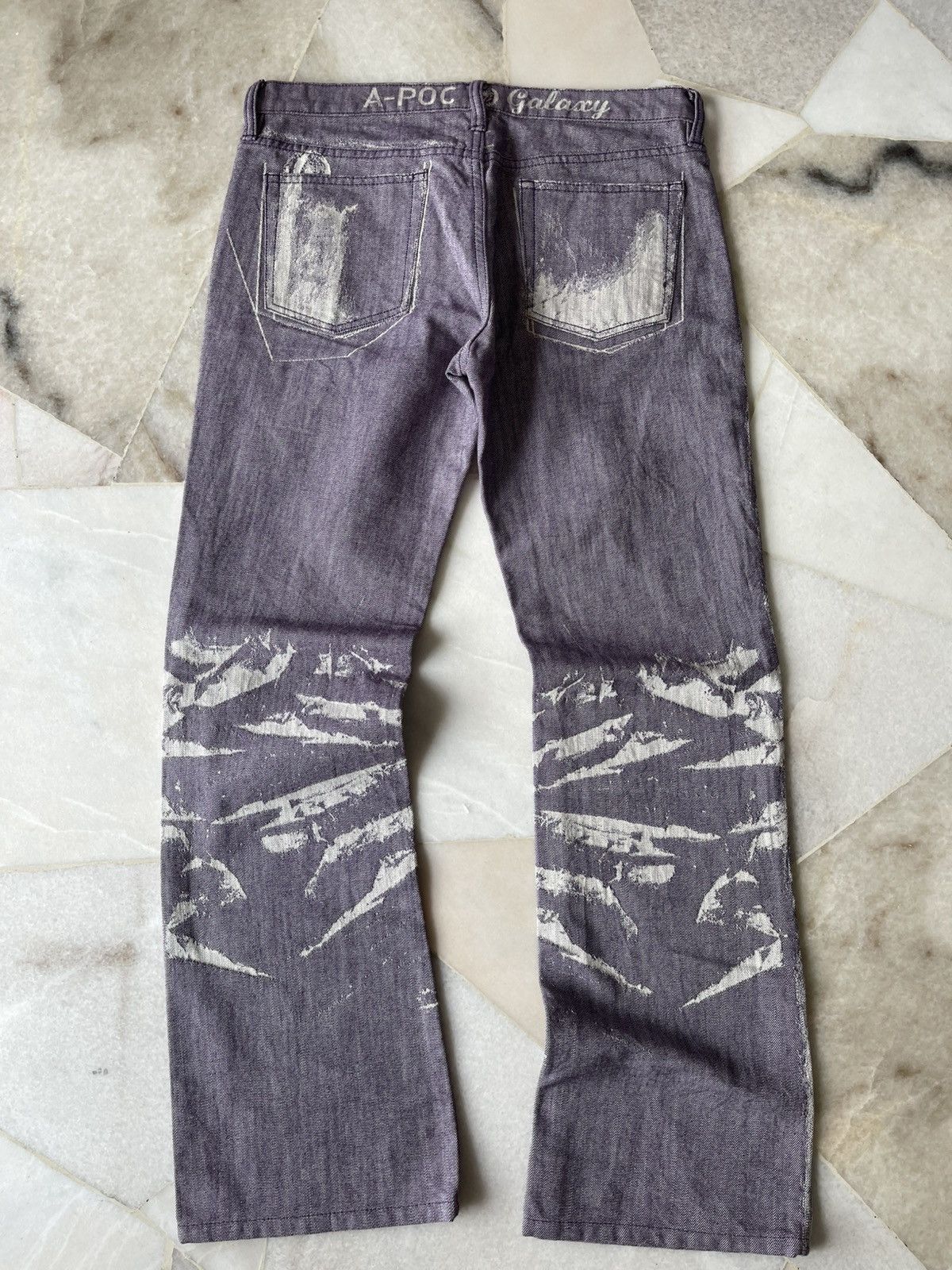 Issey Miyake 2007 Issey Miyake APOC Galaxy Jeans Size US 32 / EU 48 - 11 Thumbnail
