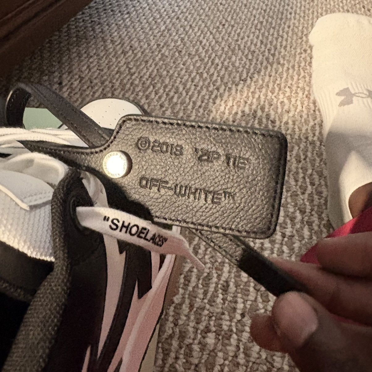 Off-White Offwhite Out of Office ‘Black and White’ Size US 10 / EU 43 - 5 Thumbnail
