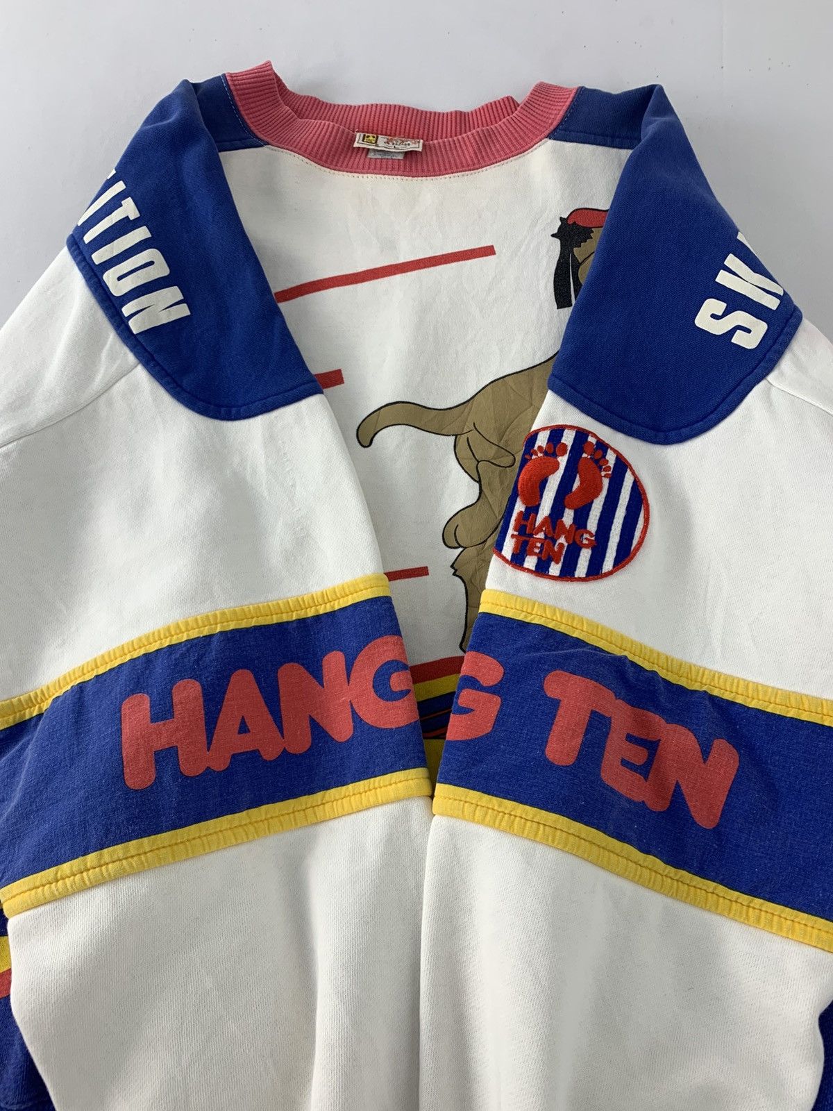 Hang Ten 90s Hang Ten The Winning Road Skateboard Crewneck Sweatshirt Size US XL / EU 56 / 4 - 4 Thumbnail