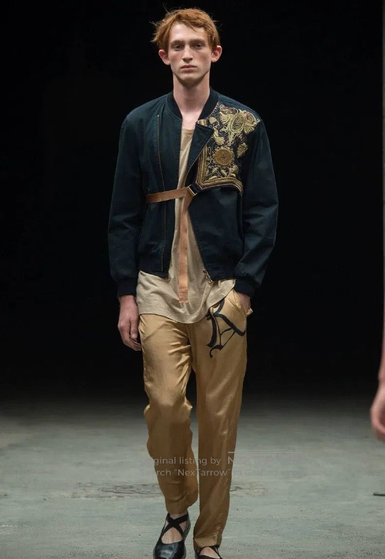 Dries Van Noten Dries Van Noten Men's Embroidered Overcoat Size US M / EU 48-50 / 2 - 6 Thumbnail
