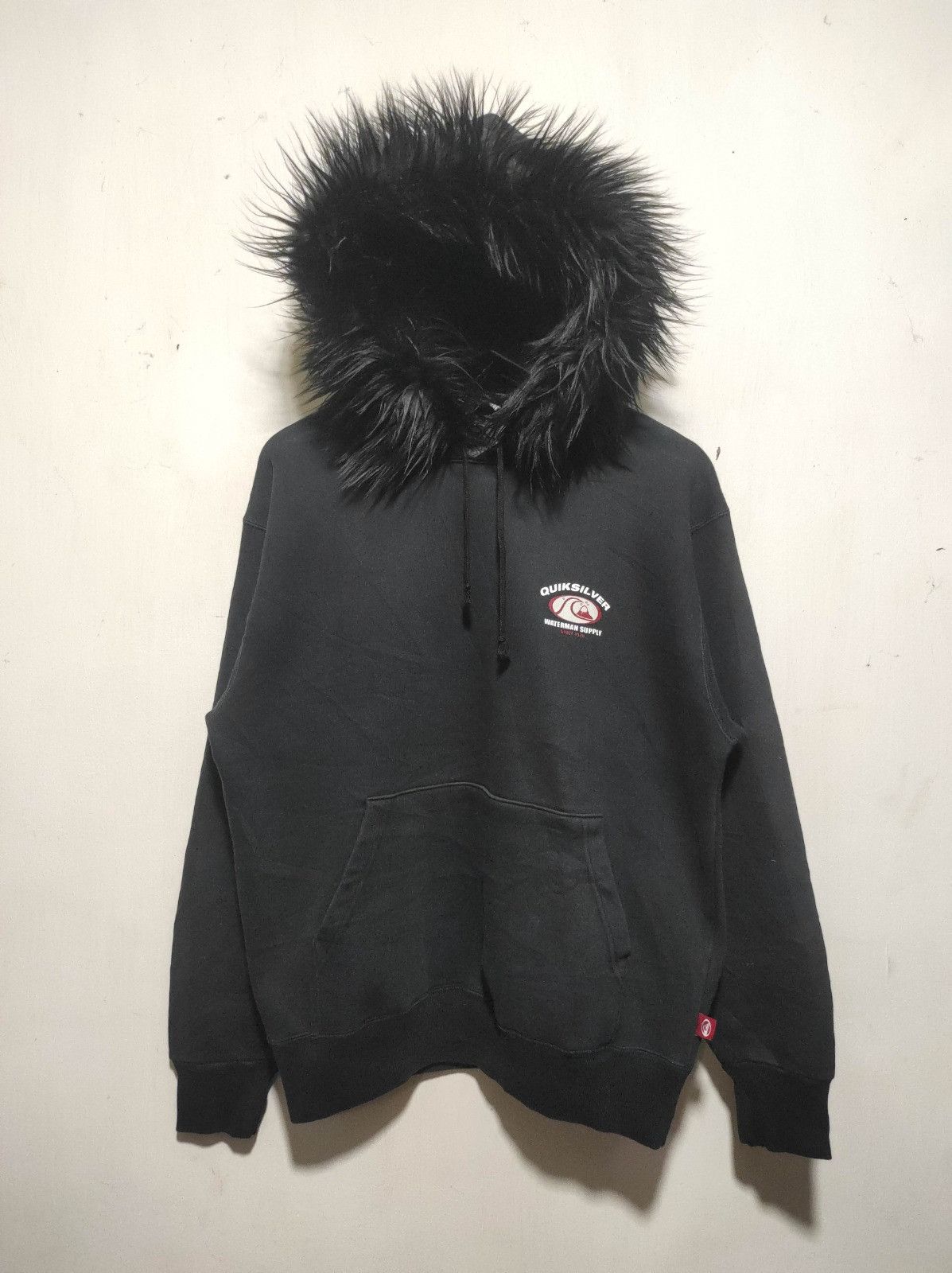 Quiksilver Quiksilver big logo fur hoodie ifsix LGB style Size US M / EU 48-50 / 2 - 8 Thumbnail