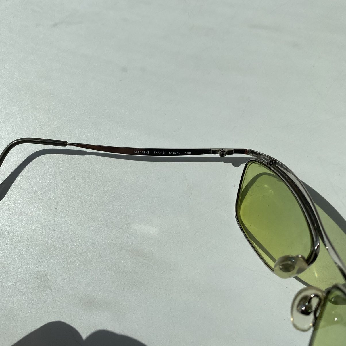 Moschino Moschino Green-Tint Cat Eye Sunglasses Size ONE SIZE - 4 Thumbnail