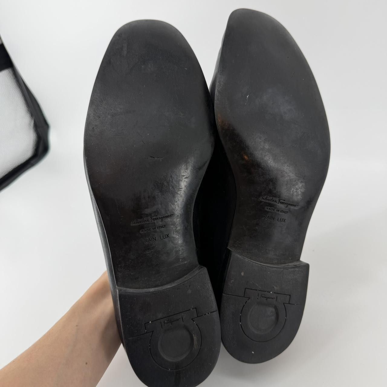 Salvatore Ferragamo Salvatore Ferragamo Men Size 11 Black Leather Size US 11 / EU 44 - 5 Thumbnail