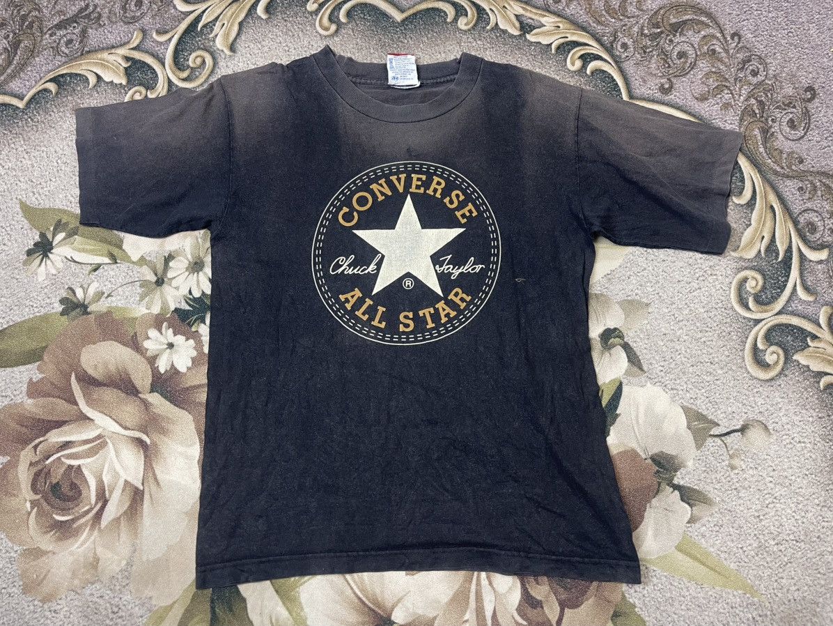 Converse Vintage Converse All Star Faded Tshirt USA Streetwear Size US M / EU 48-50 / 2 - 1 Thumbnail