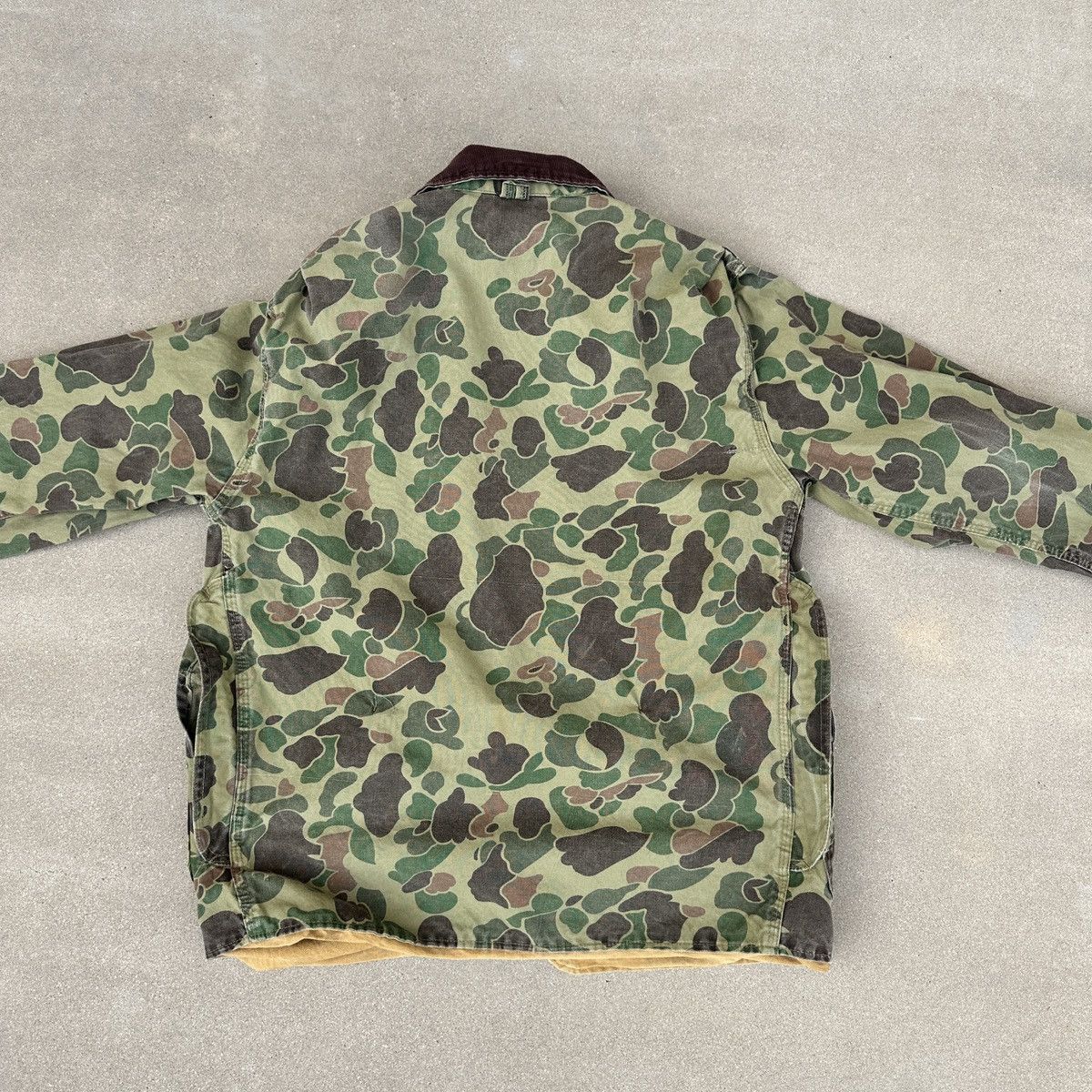 Vintage 70'S Black Sheep Camouflage Duck Hunter Camo Duck Jacket Size US S / EU 44-46 / 1 - 10 Thumbnail