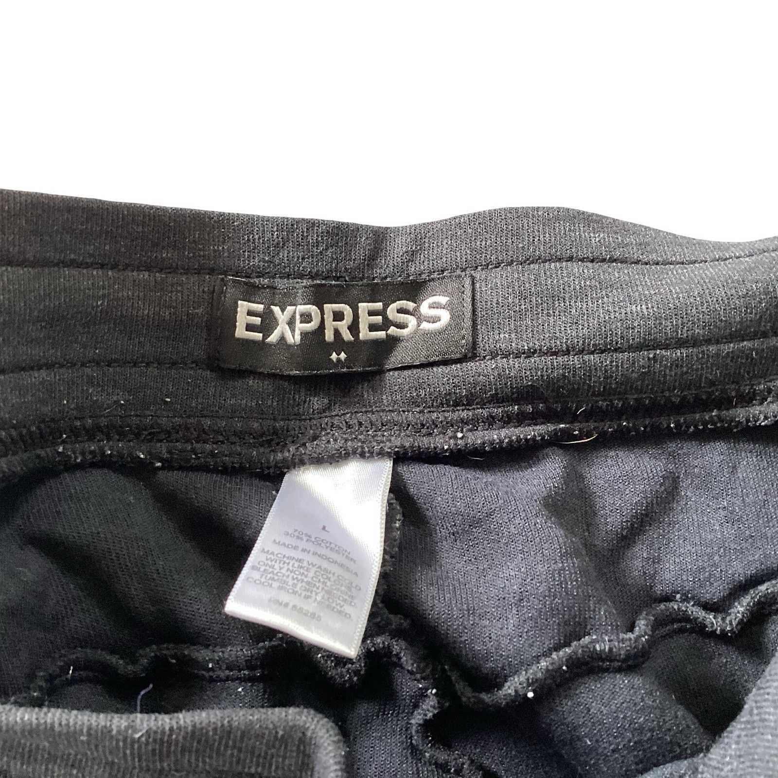 Express Express Charcoal Heather Joggers Size US 34 / EU 50 - 3 Thumbnail