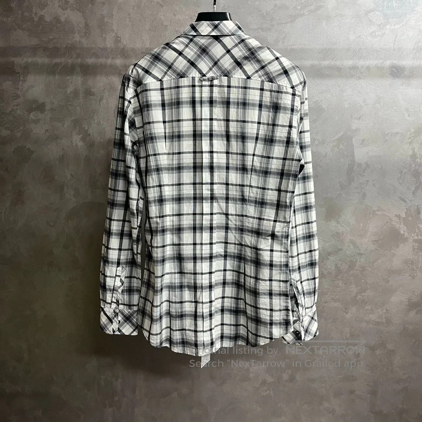 Dolce & Gabbana Dolce&Gabbana Check Lapel Casual Shirt. Size US M / EU 48-50 / 2 - 5 Thumbnail