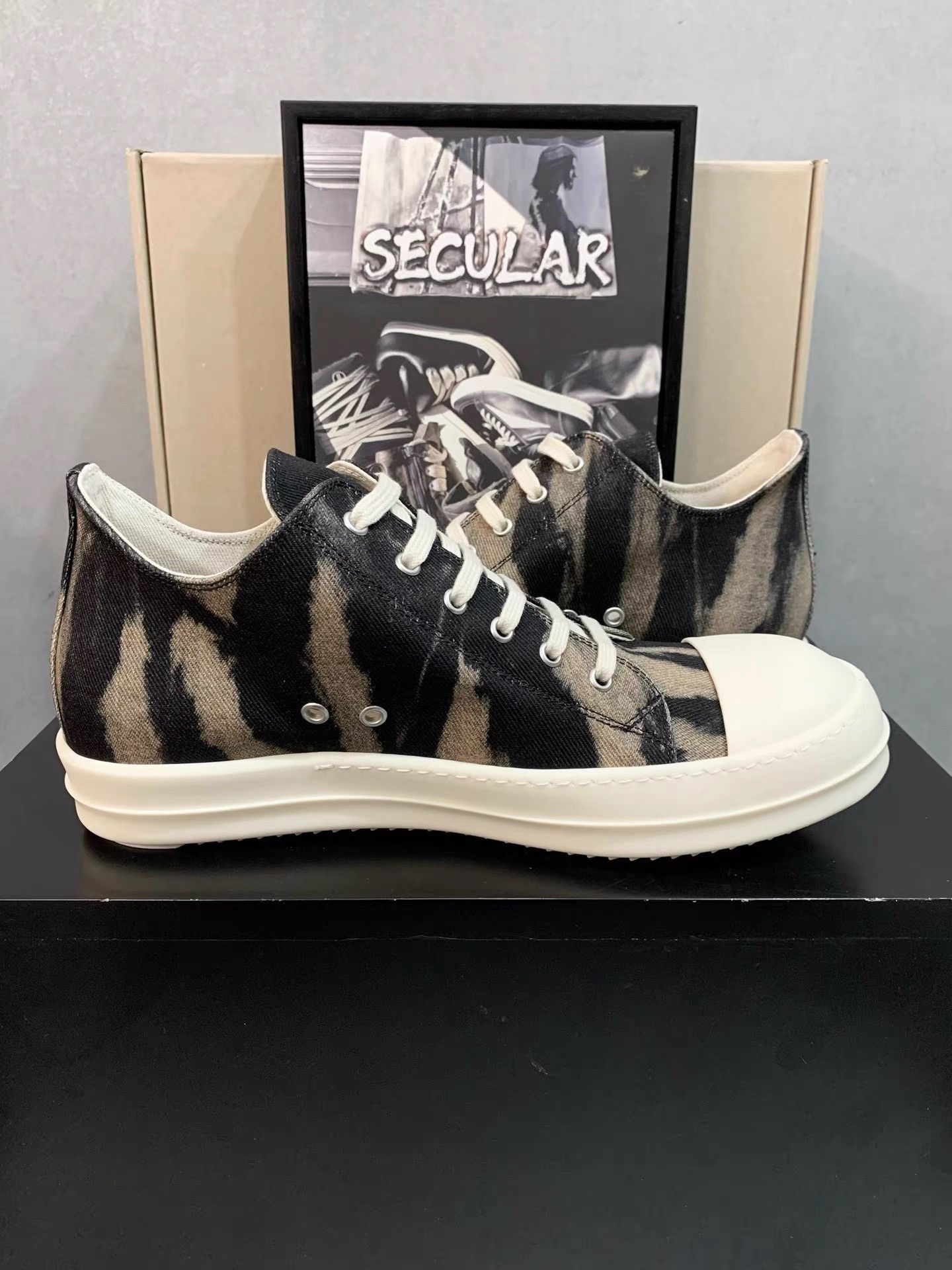 Rick Owens Rick Owens 24FW Low-Top Big Converse K34 Size US 8 / EU 41 - 5 Thumbnail