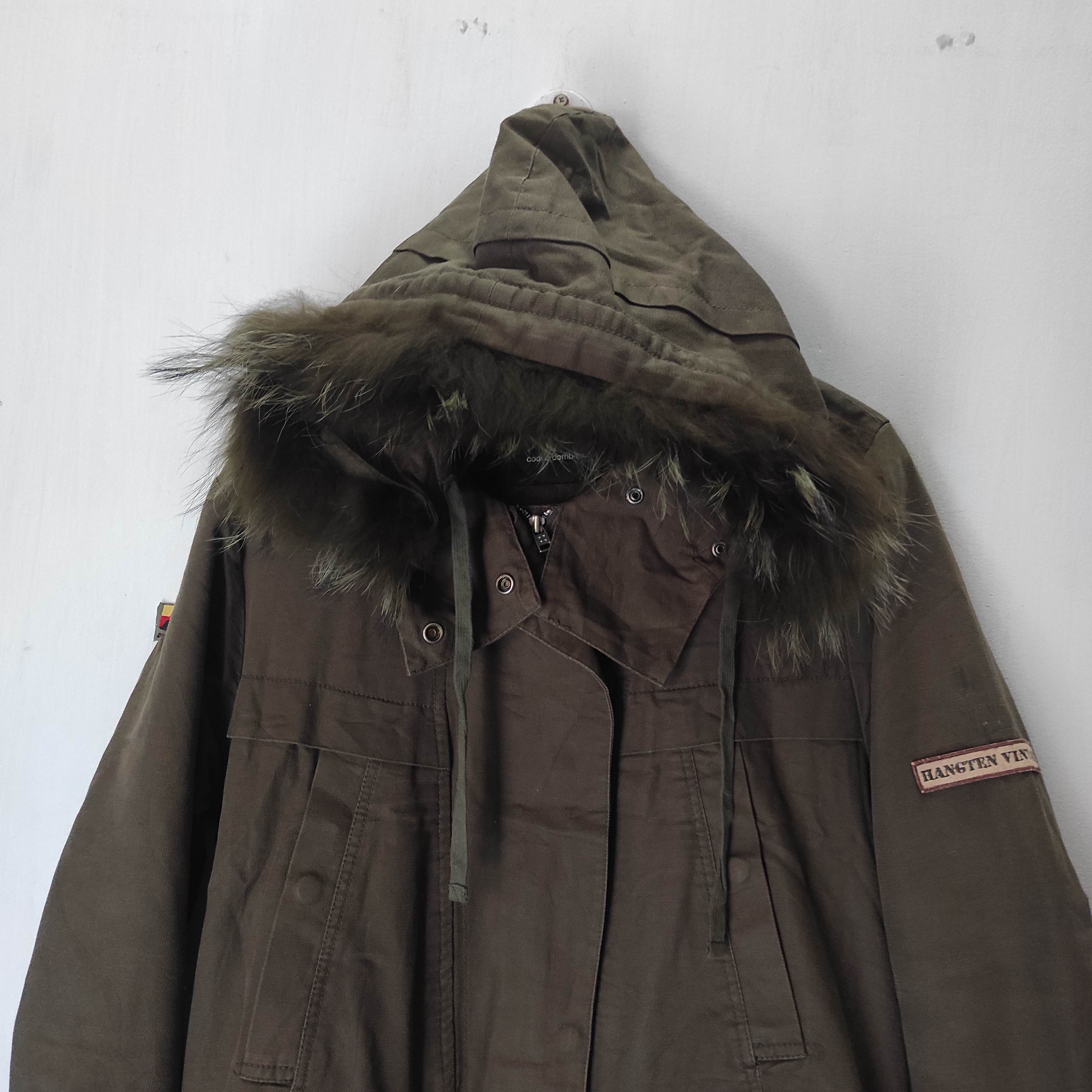 Codes Combine × Hysteric Glamour × If Six Was Nine Codes Combine Canvas Parka Fur Hoodie Jacket Size US M / EU 48-50 / 2 - 4 Thumbnail