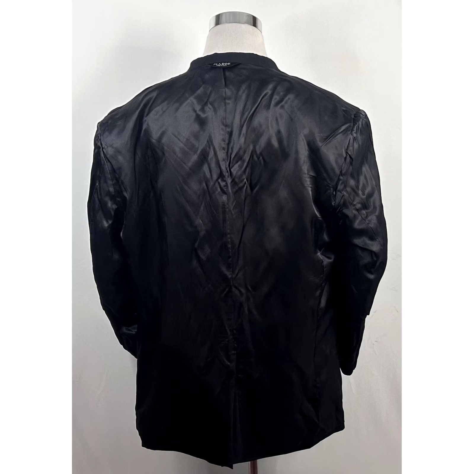 Jos. A. Bank Jos A Bank Sport Coat 50R Wool Black Two-Button Single-Breasted Lined 100% Wool Formal Mens Size US M / EU 48-50 / 2 - 8 Thumbnail