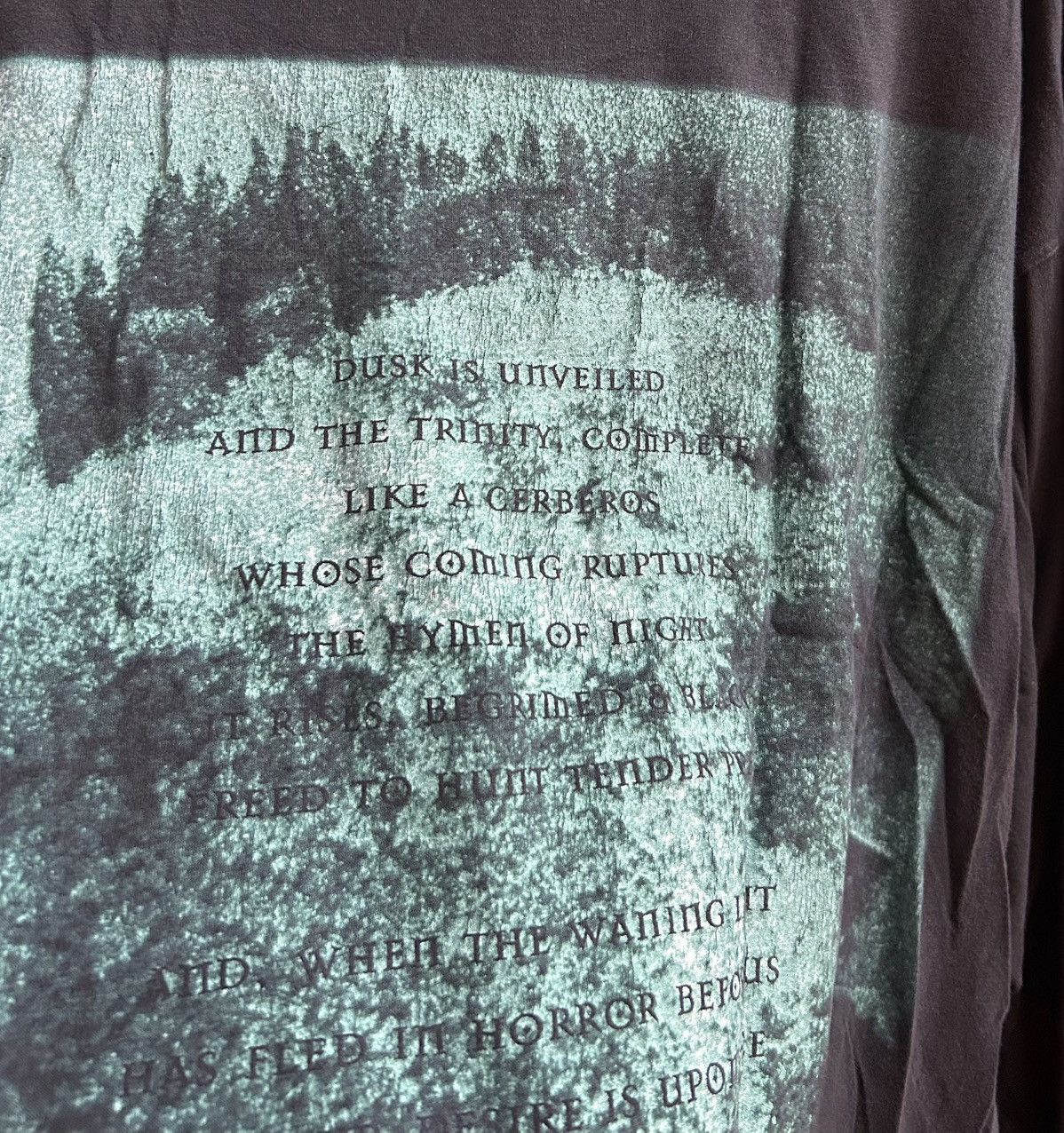 Band Tees 1996 Cradle Of Filth Dusk And Her Embrace Long Sleeve Tee Size US XL / EU 56 / 4 - 16 Thumbnail