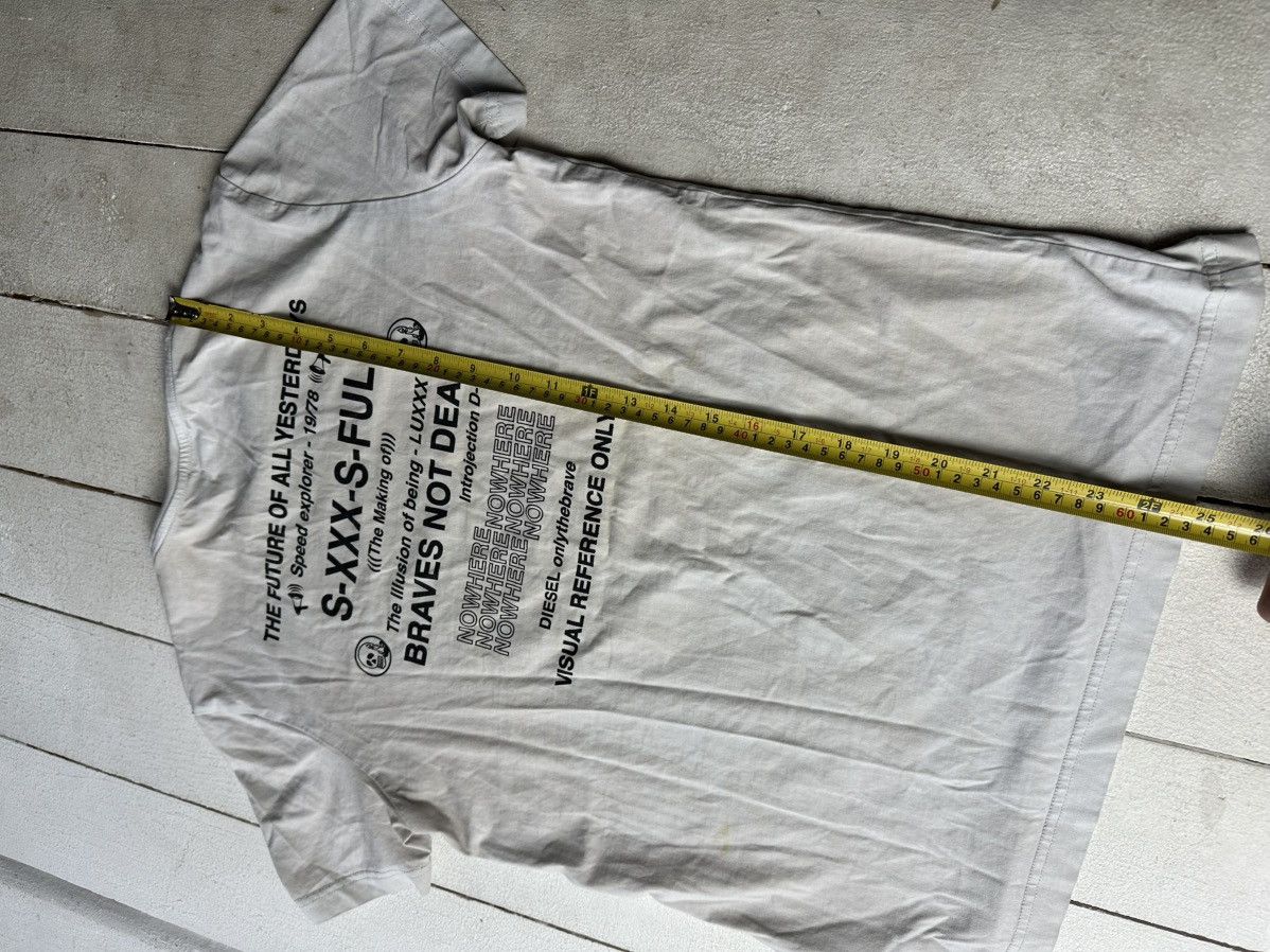 Diesel 🚨DIESEL AVANT GARDE ARCHIVE VINTAGE BIG LOGO T-SHIRT Y2K TEE Size US S / EU 44-46 / 1 - 17 Thumbnail