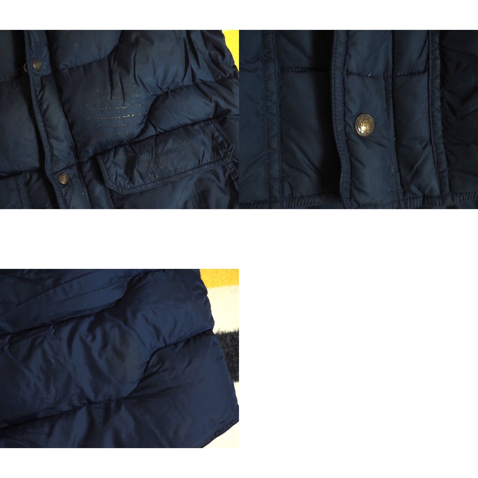 Jansport VTG Jansport Vest Navy Blue Goose Down Zip Snap Outdoor Lodge Puffer Mens L 80s Size US L / EU 52-54 / 3 - 8 Thumbnail