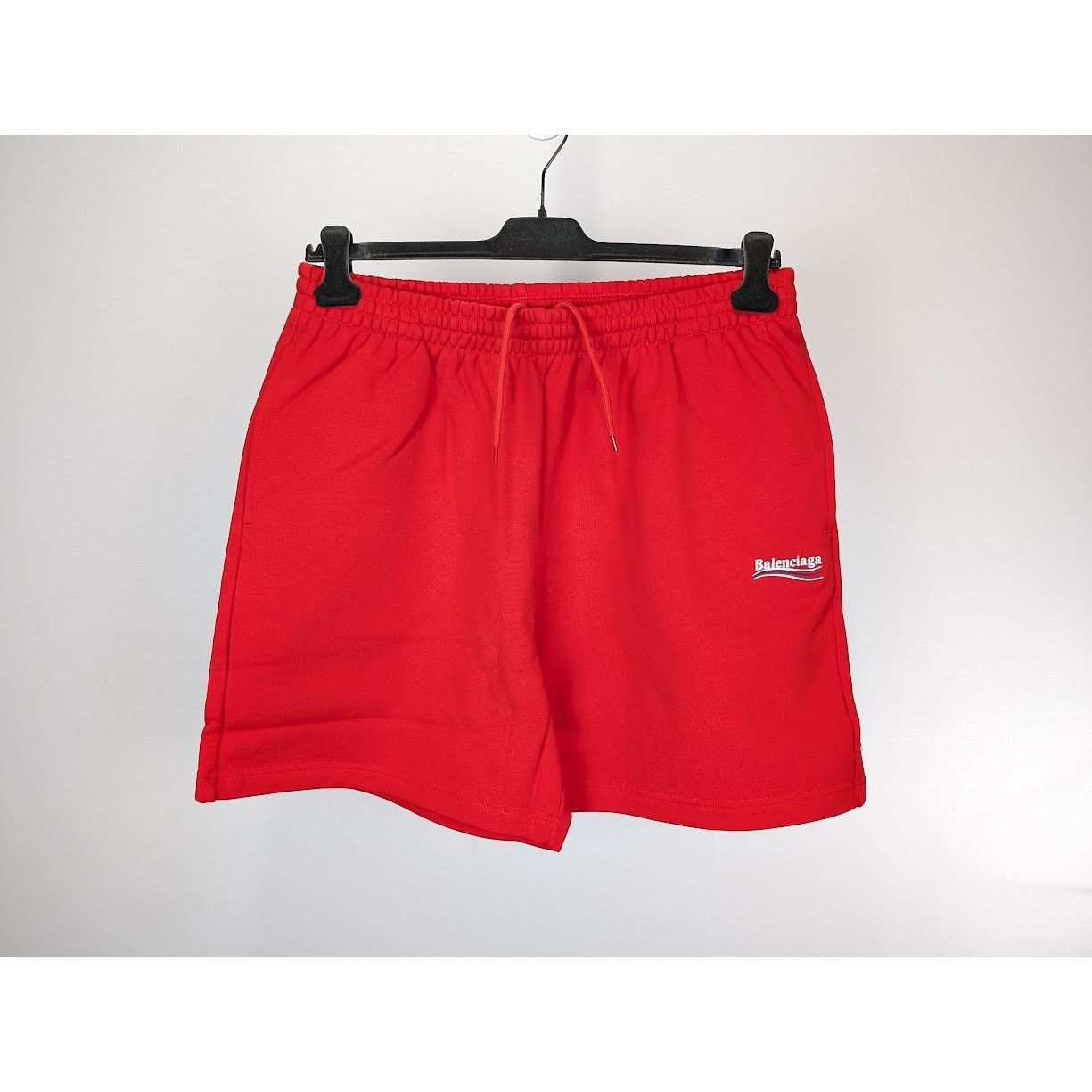 Balenciaga o1rshd1 Short in Red Size US 32 / EU 48 - 1 Thumbnail