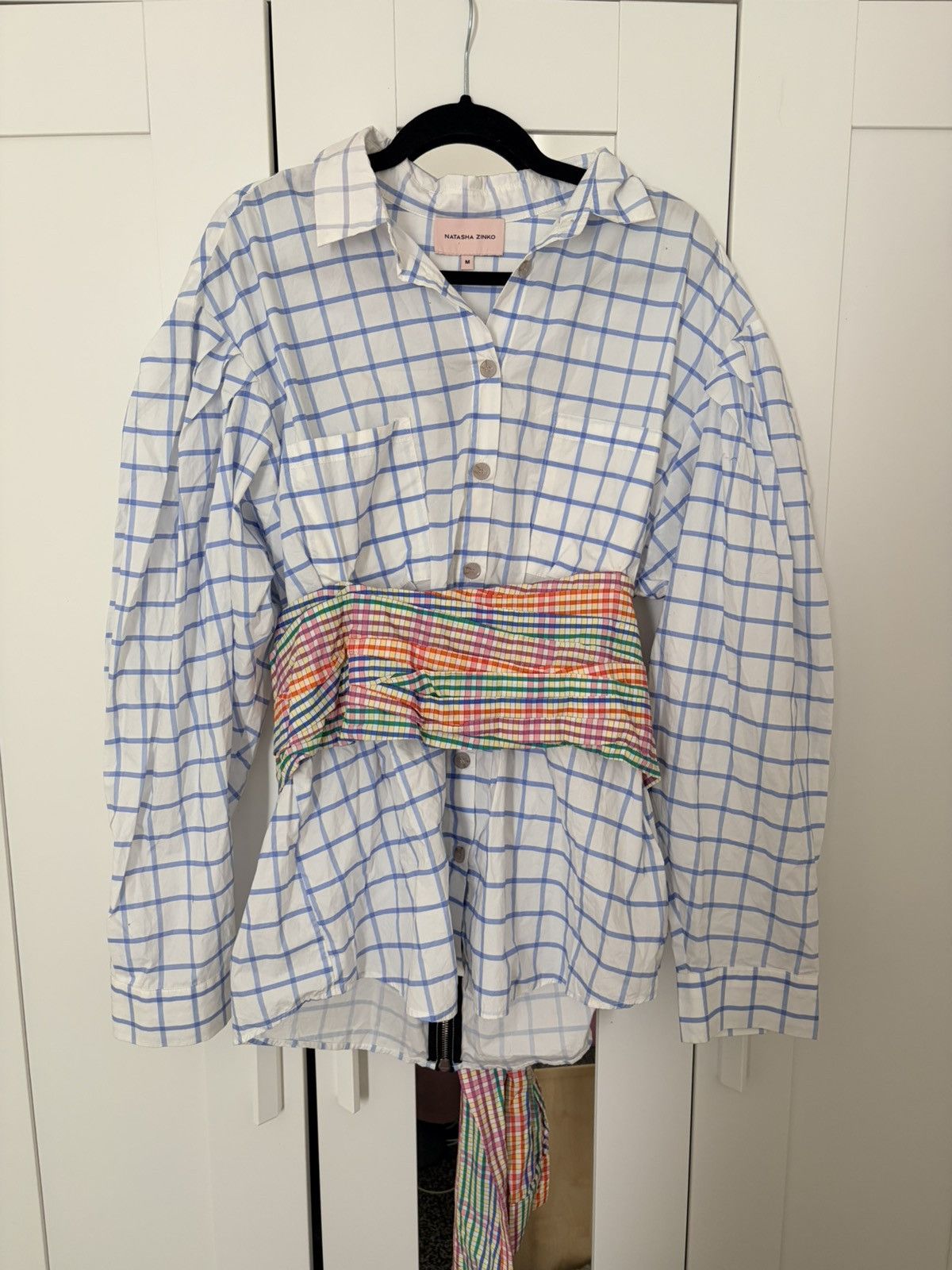 Natasha Zinko Corseted wrap around ls shirt Size M / US 6-8 / IT 42-44 - 1 Thumbnail