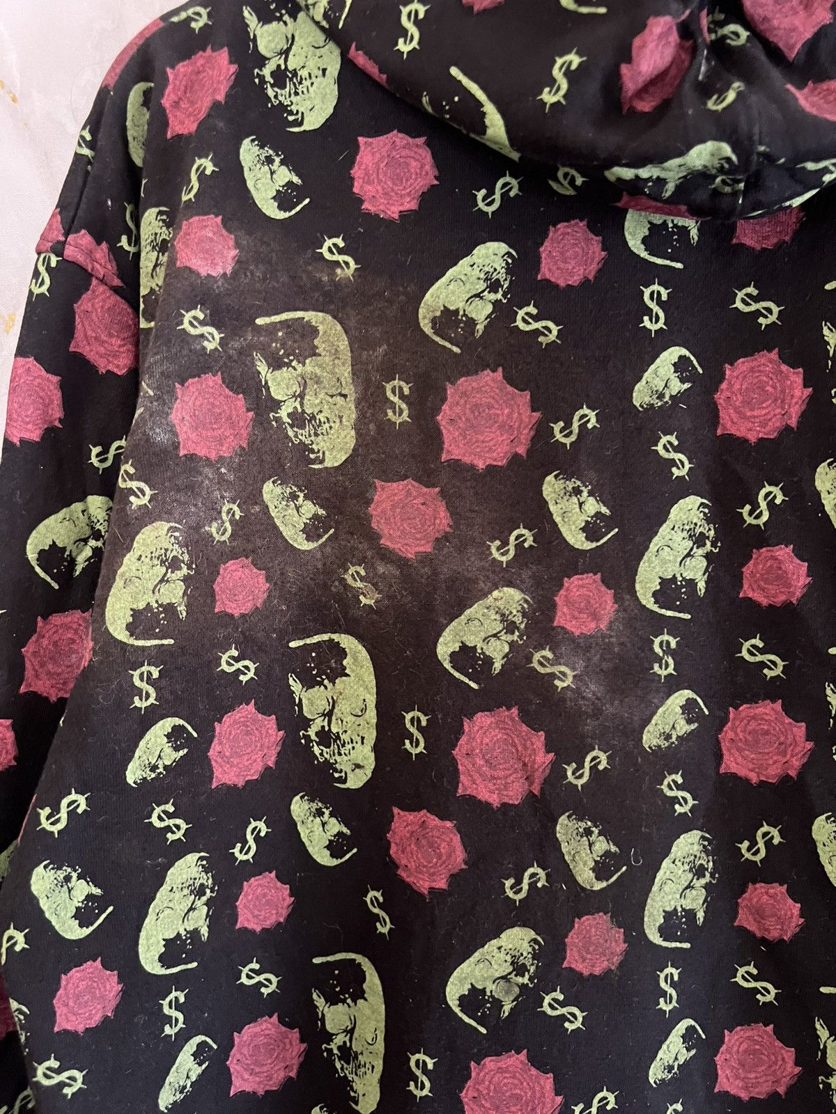 Japanese Brand Vintage Course2Course Dragon Rose Graphic Zip HoodieHarajuku Size US M / EU 48-50 / 2 - 12 Thumbnail