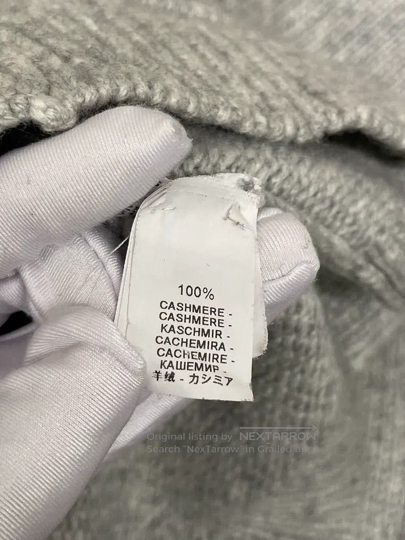 Brunello Cucinelli Brunello Cucinelli Grey cashmere long cardigan Size S / US 4 / IT 40 - 4 Thumbnail