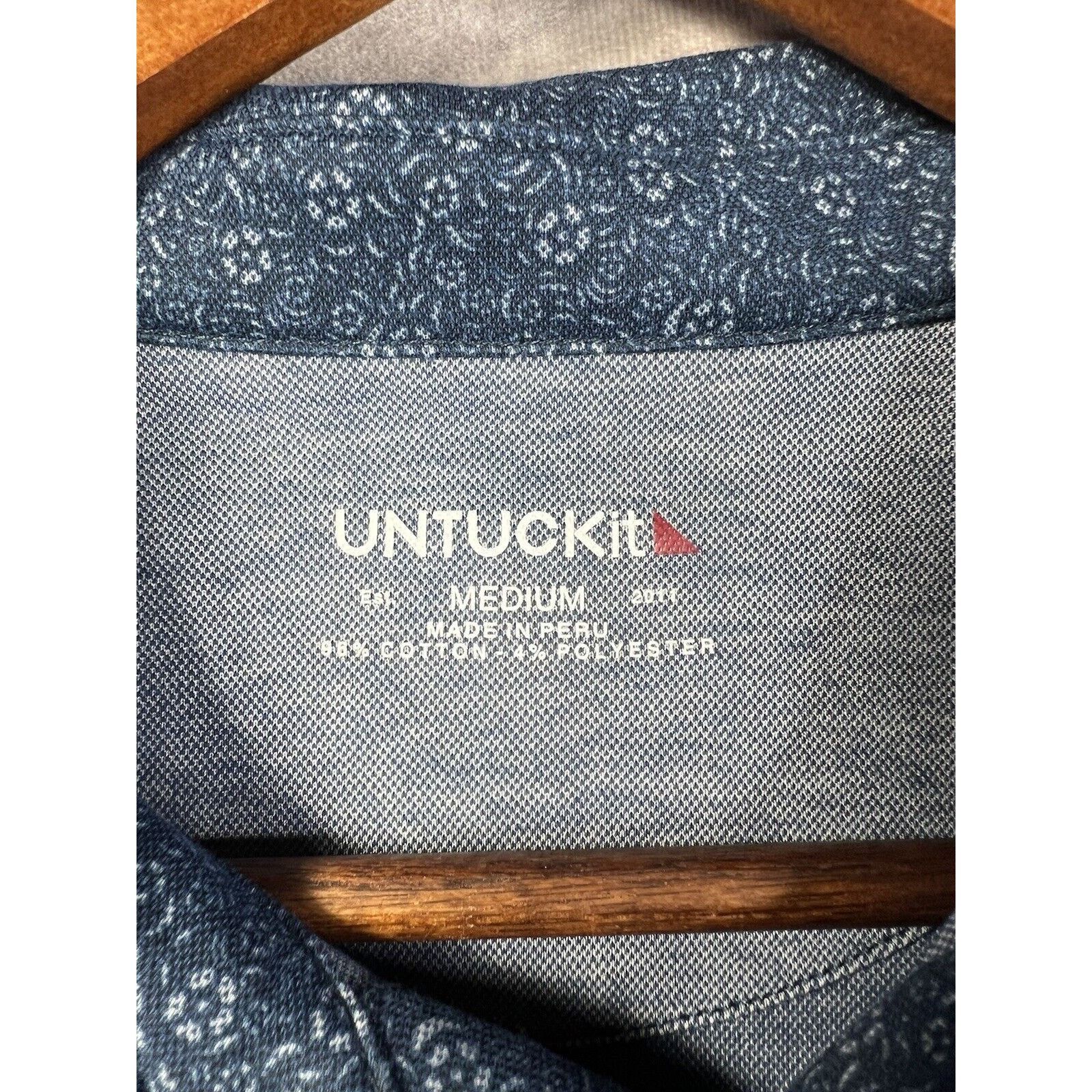 UNTUCKit UNTUCKit Polo Shirt Men’s Medium Long Sleeve Rugby | Grailed