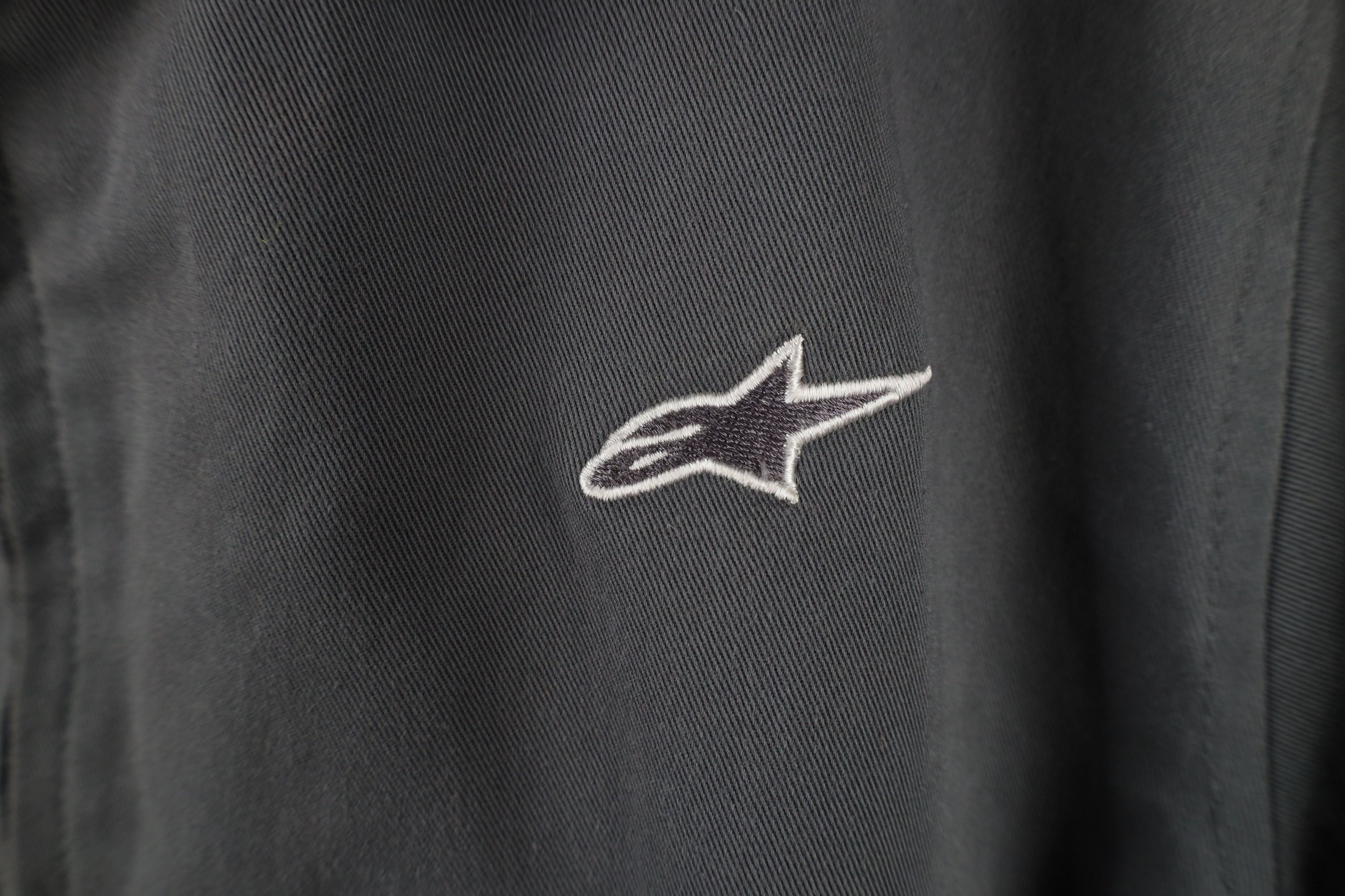 Alpinestars Vintage Alpinestars Racing Full Zip Mechanic Work Jacket Size US L / EU 52-54 / 3 - 4 Thumbnail