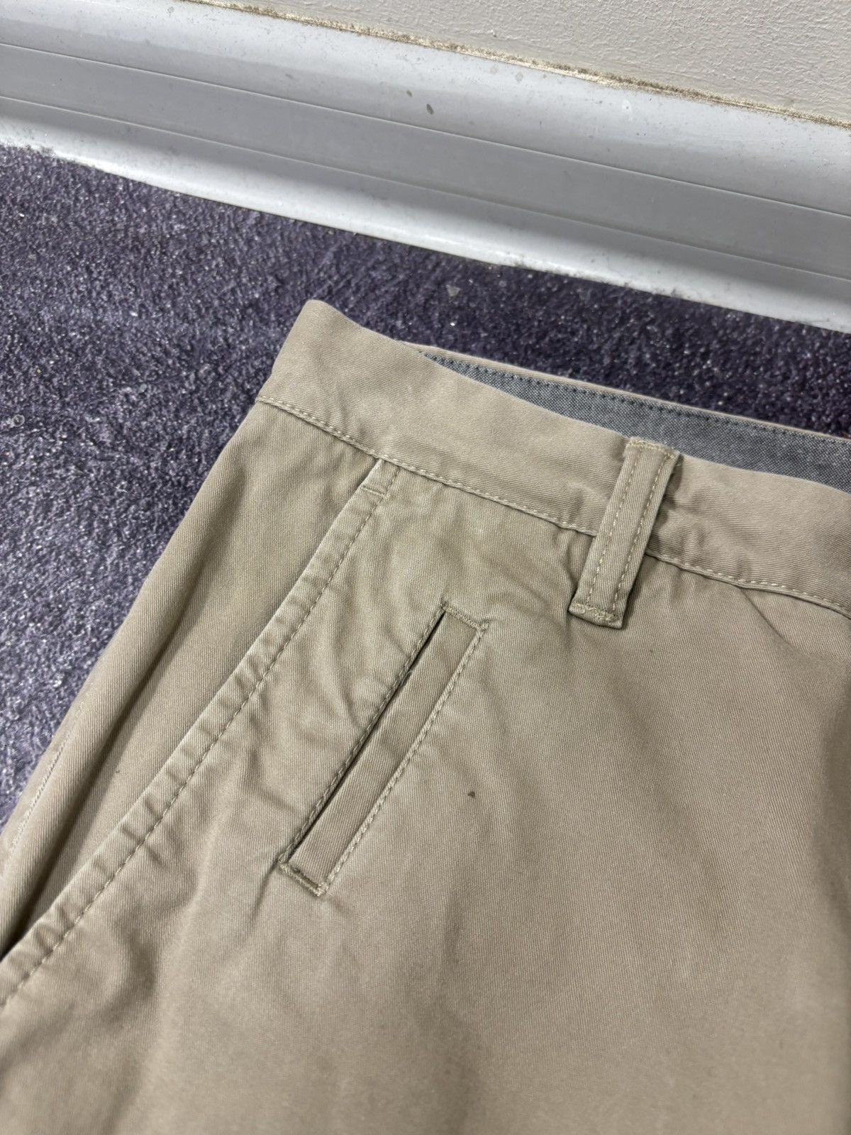 Allsaints AllSaints Men’s Slim Straight Cotton Stretch Chino Pants Size US 30 / EU 46 - 6 Thumbnail