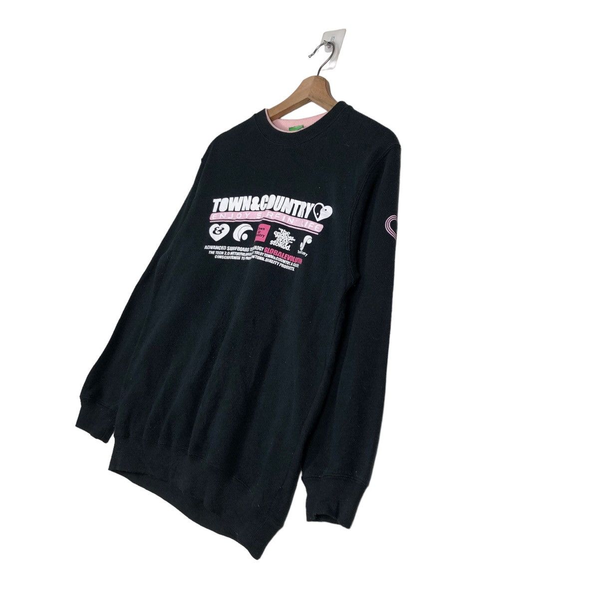 Japanese Brand 🔥Vintage Sweatshirt Hawaii T&C Surf Big Logo Overprint Size US L / EU 52-54 / 3 - 2 Thumbnail