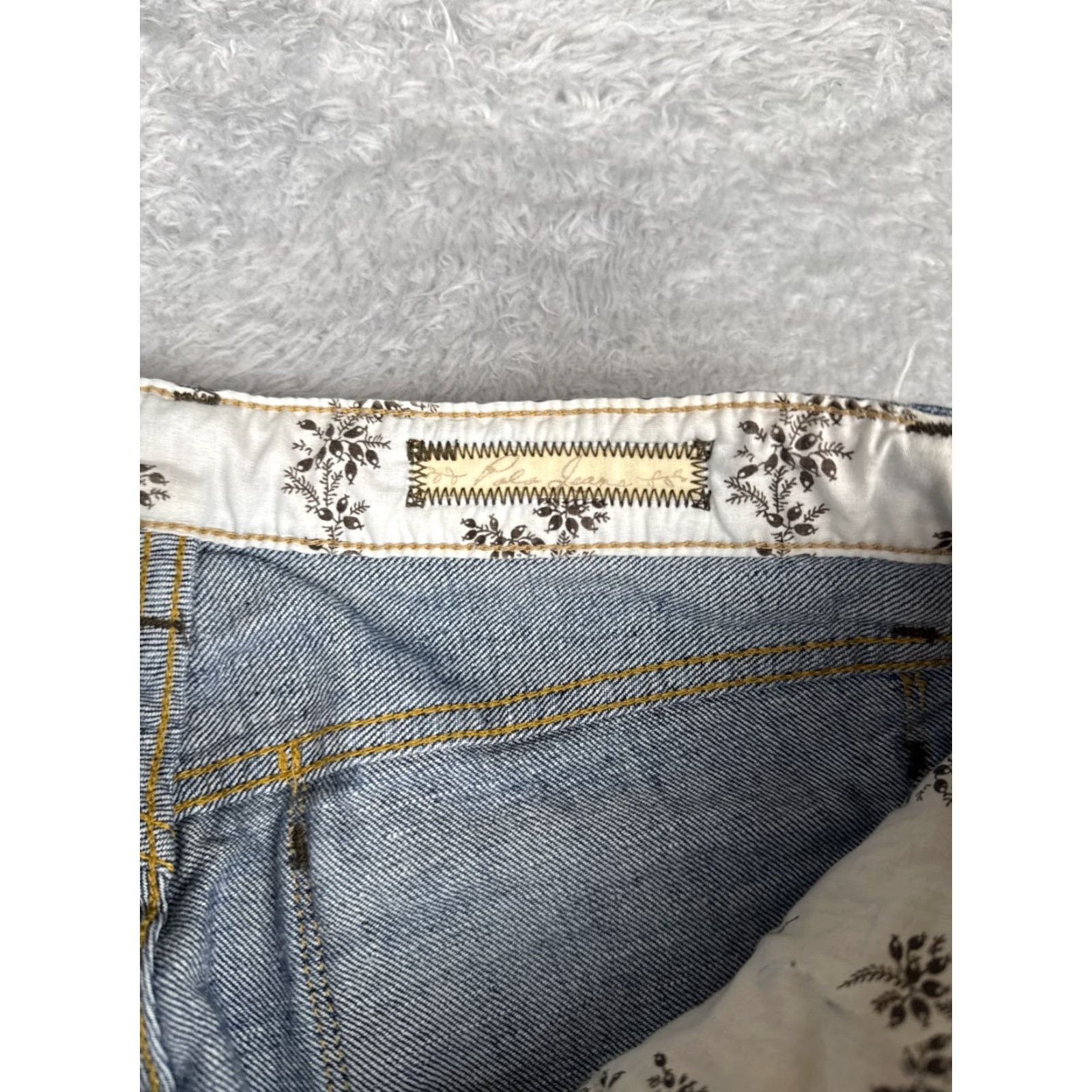 Ralph Lauren Polo Ralph Lauren Jeans Womens 6 Bootcut Low Rise Distressed Blue Denim Kelly Size 28" / US 6 / IT 42 - 6 Thumbnail