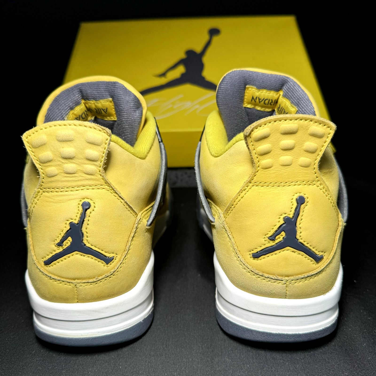 Jordan Brand × Nike Size 9 - Nike Air Jordan 4 Retro Lightning 2021 Men's Shoes Size US 9 / EU 42 - 5 Thumbnail