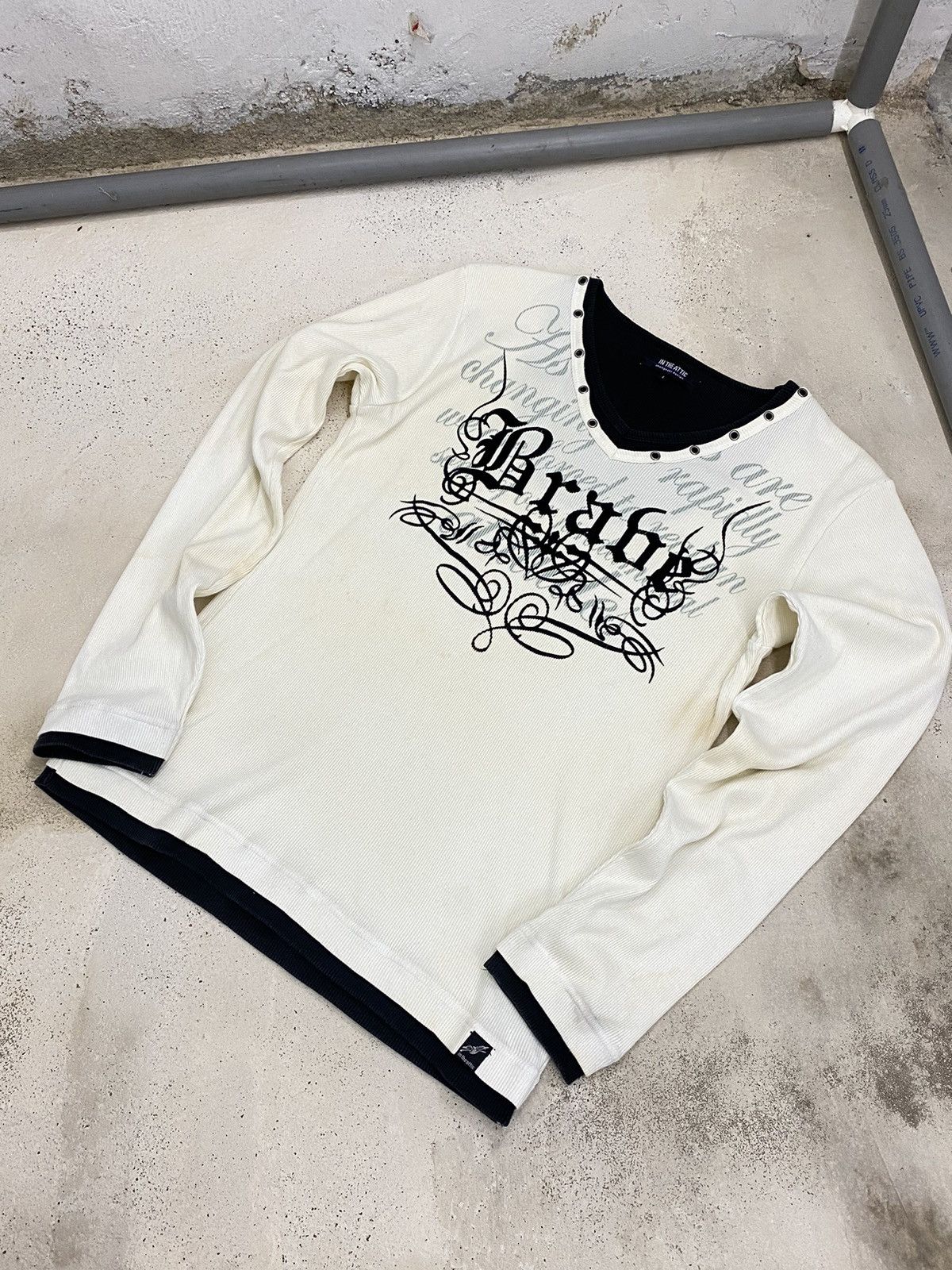 Hysteric Glamour × Japanese Brand Y2k In the attic Japan Brand With Poem Motivator Size US S / EU 44-46 / 1 - 2 Thumbnail