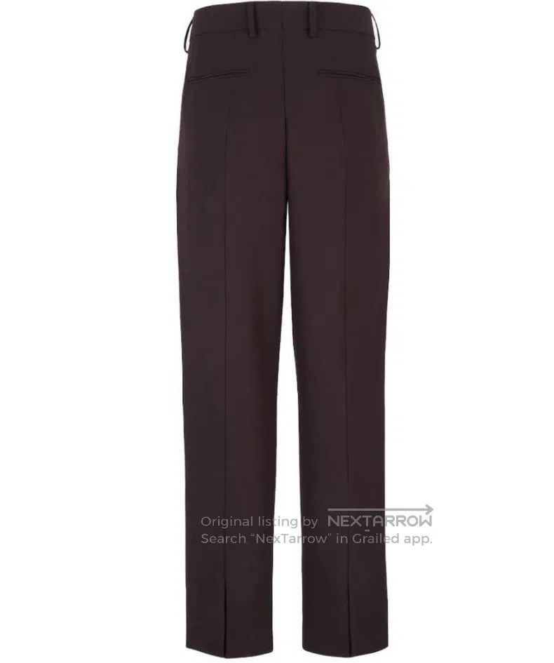 Fendi Fendi Men's Business Casual Long Pants, Dark Brown, with a Size US 32 / EU 48 - 8 Thumbnail