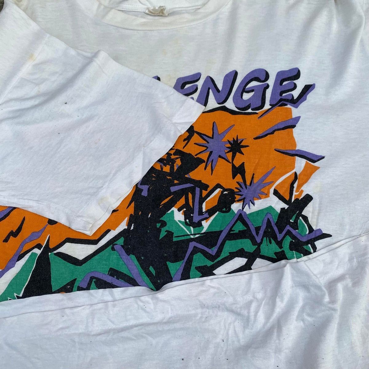 Vintage RARE ‼️ CHALLENGE Size US L / EU 52-54 / 3 - 4 Thumbnail