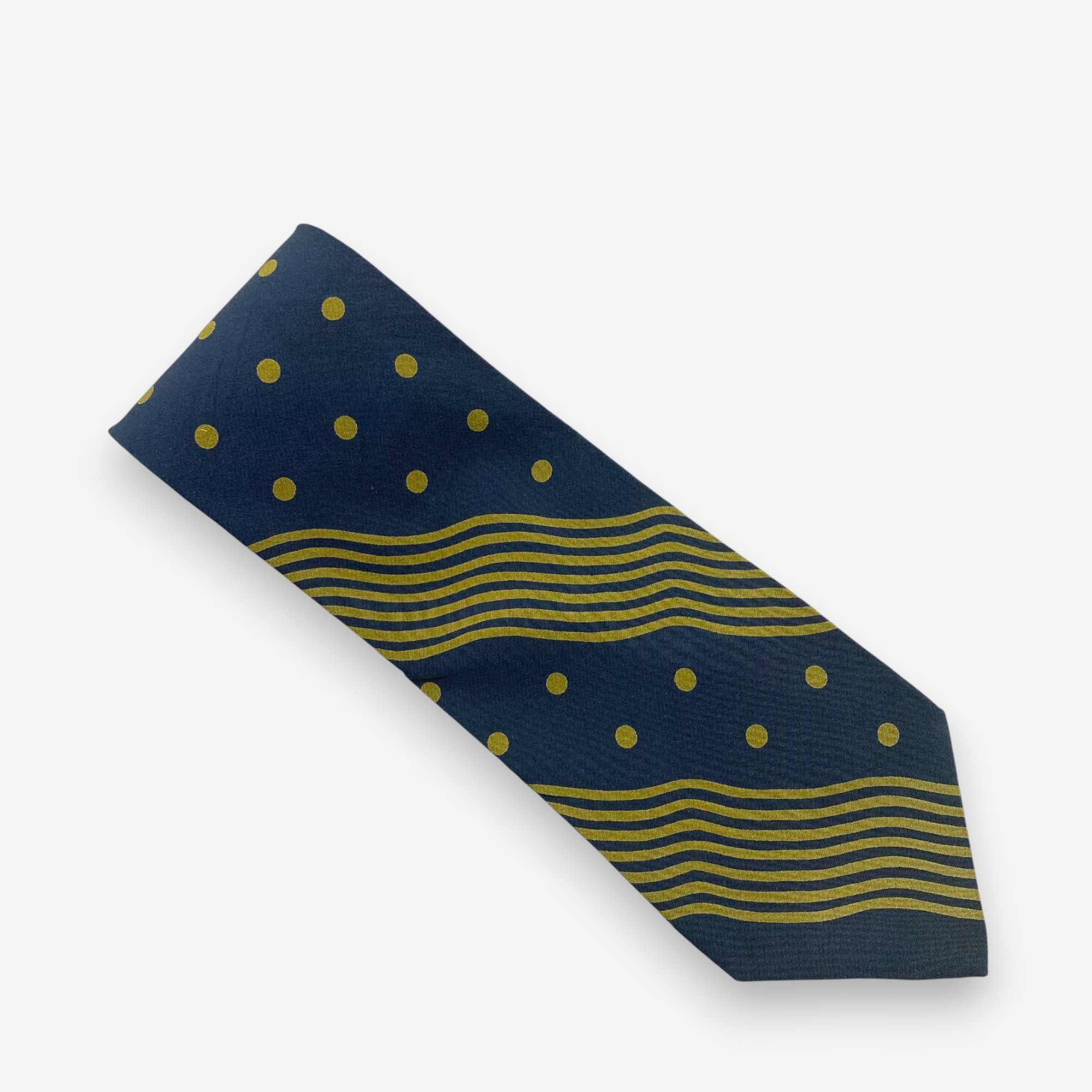 Giorgio Armani Vintage Giorgio Armani SILK Necktie Cravate Pure Silk Size ONE SIZE - 1 Thumbnail
