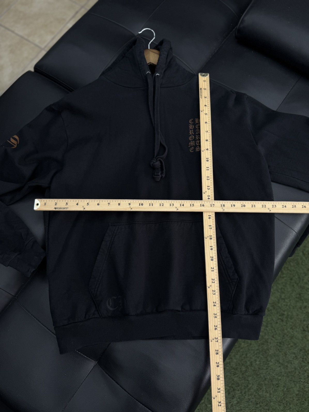 Chrome Hearts Medium - Authentic Chrome Hearts Mens Black Brown Hoodie Size US M / EU 48-50 / 2 - 19 Thumbnail