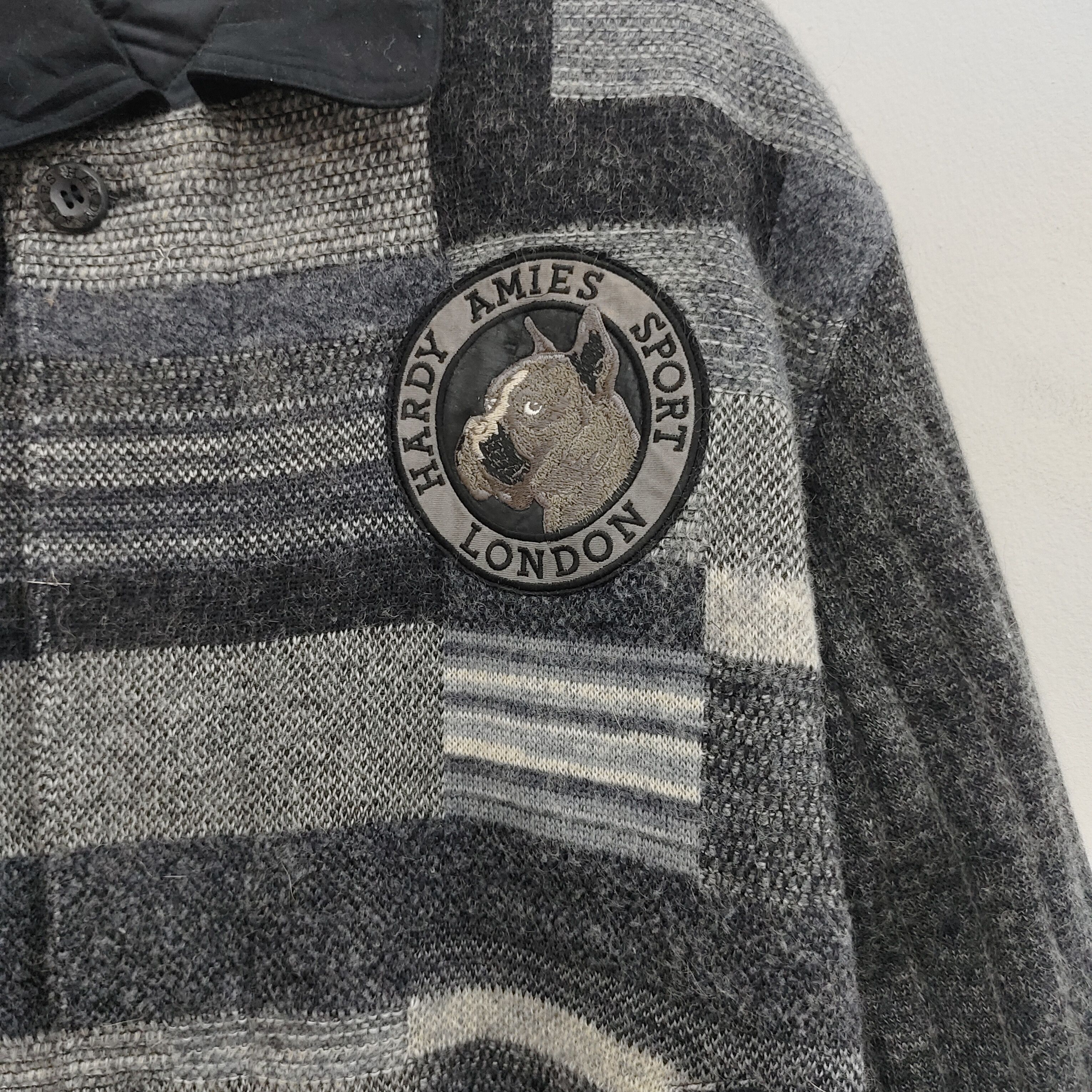 Designer × Hardy Amies Vintage Hardy Amies Wool Coat Jacket Size US L / EU 52-54 / 3 - 7 Thumbnail