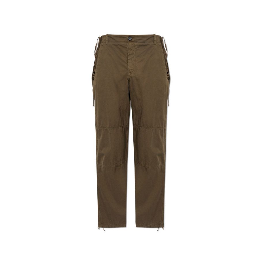 Alexander McQueen ALEXANDER MCQUEEN Green Drawstring Pants New & Authentic (Me Size US 36 / EU 52 - 1 Preview