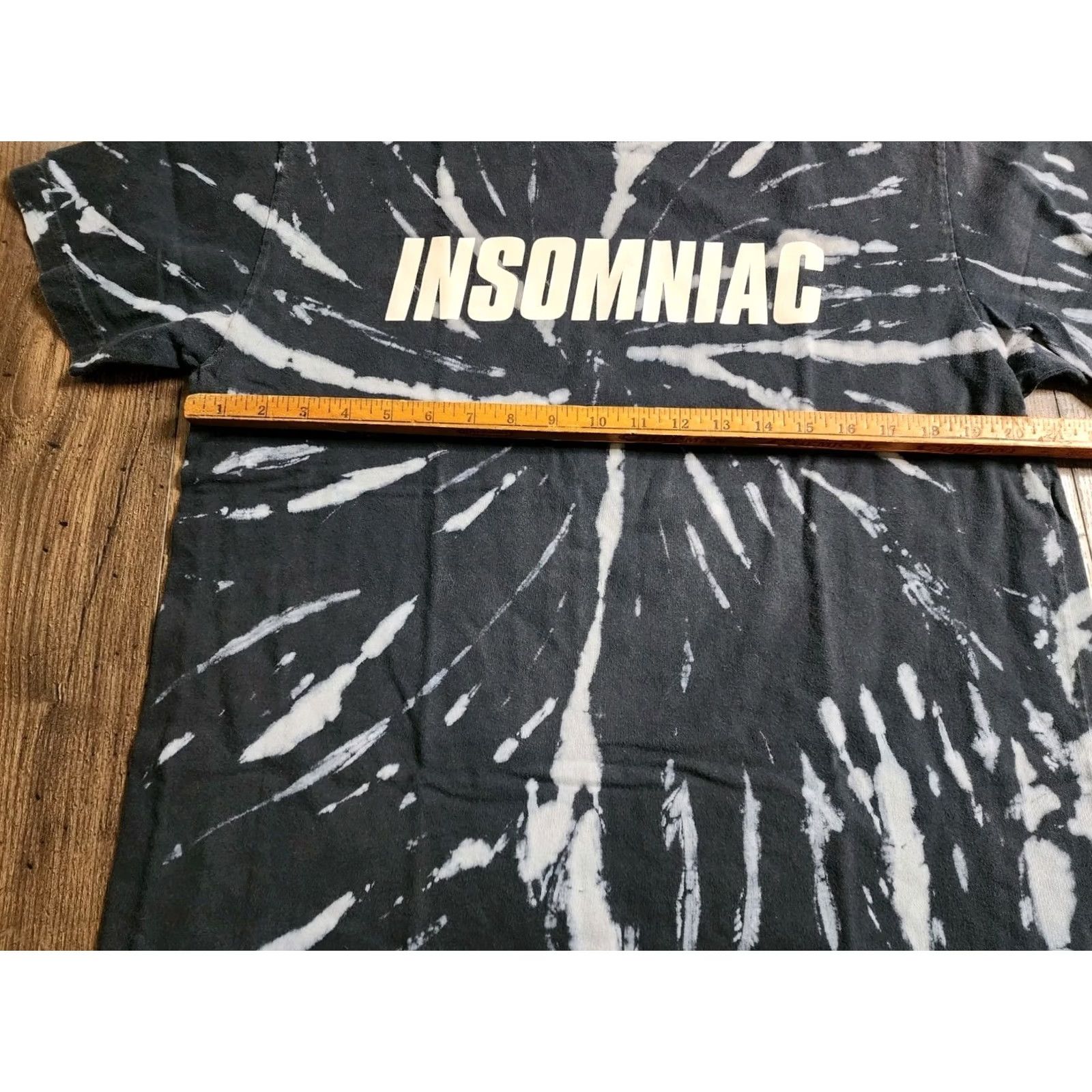 Vintage VINTAGE Insomniac T-Shirt Mens L Black Crew Neck Short Sleeve EDM Rave Music Limited Edition Size US L / EU 52-54 / 3 - 3 Thumbnail