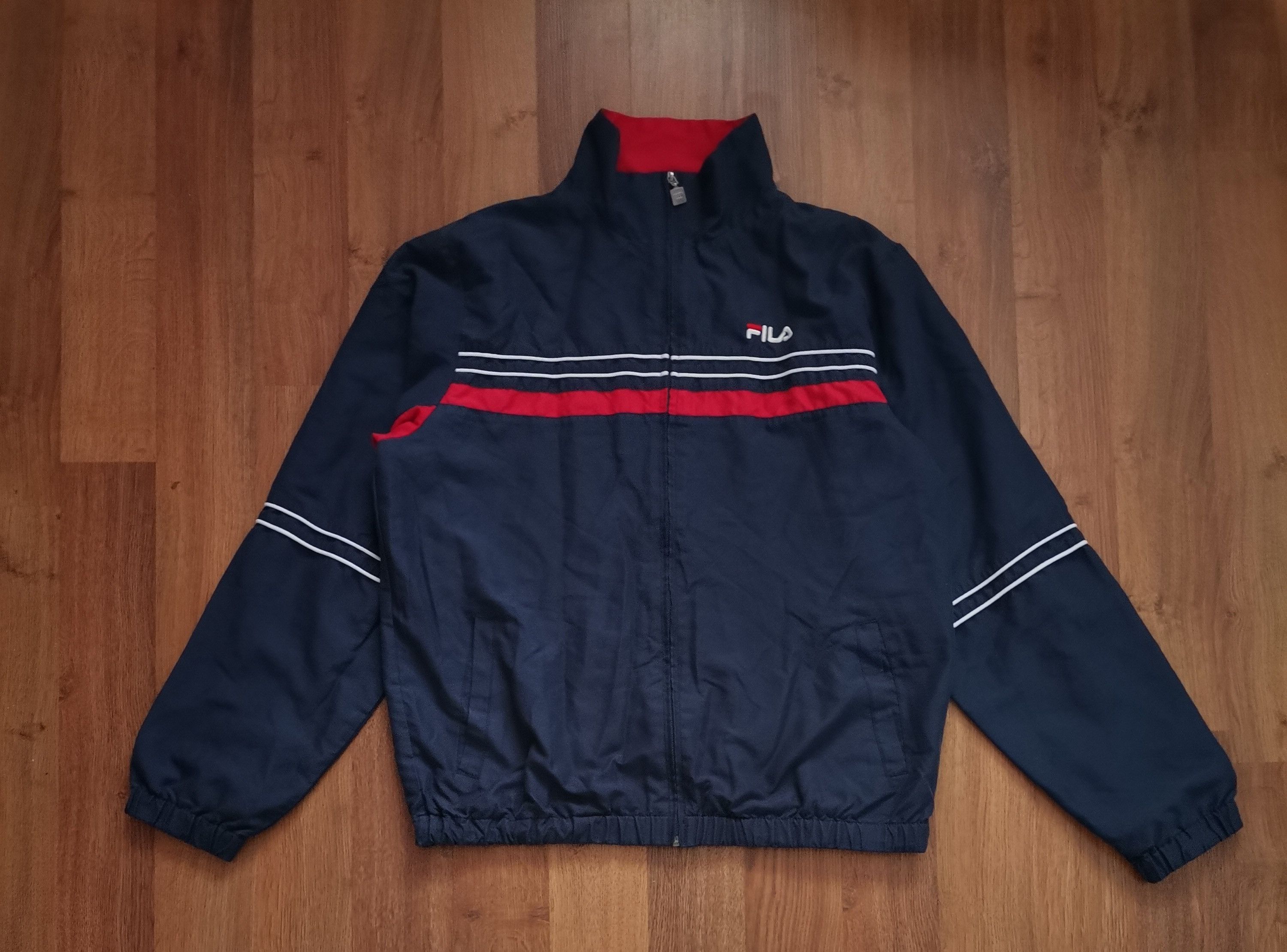 Fila Fila Oversized Track Jacket Size US S / EU 44-46 / 1 - 1 Thumbnail