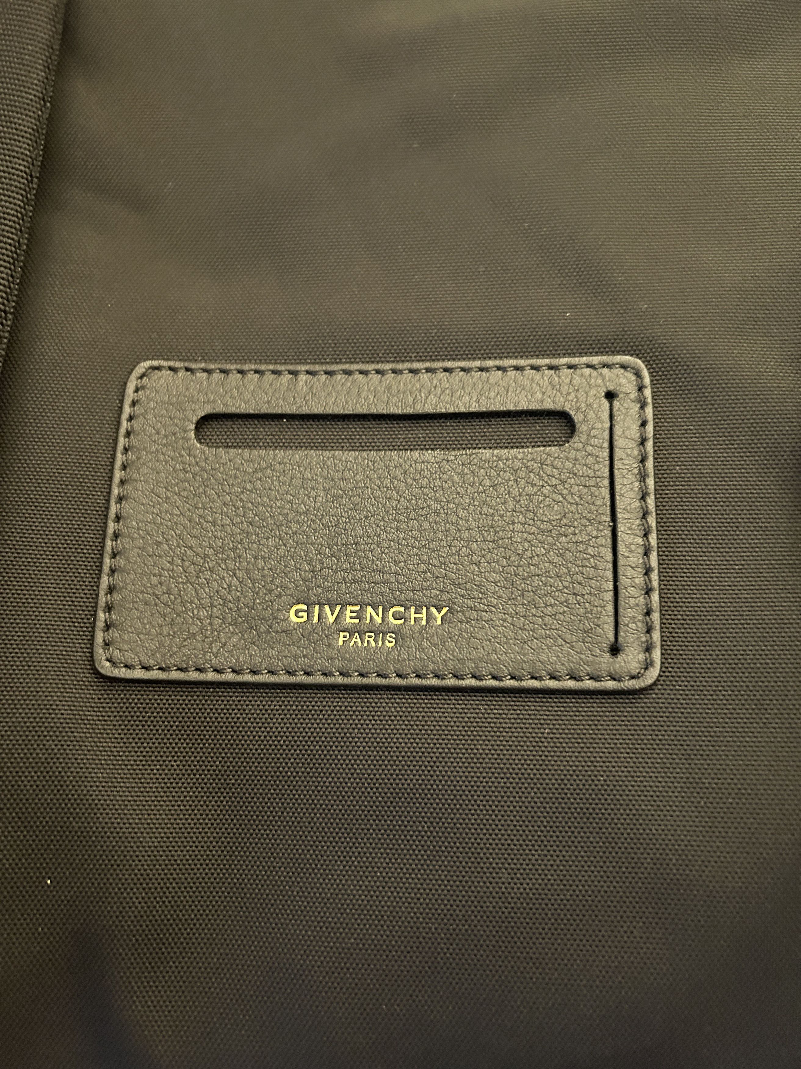 Givenchy Givenchy Rottweiler print backpack black shell